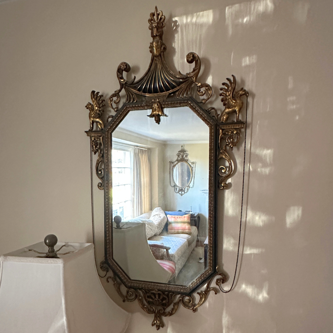 Vintage Giltwood Carved Mirror