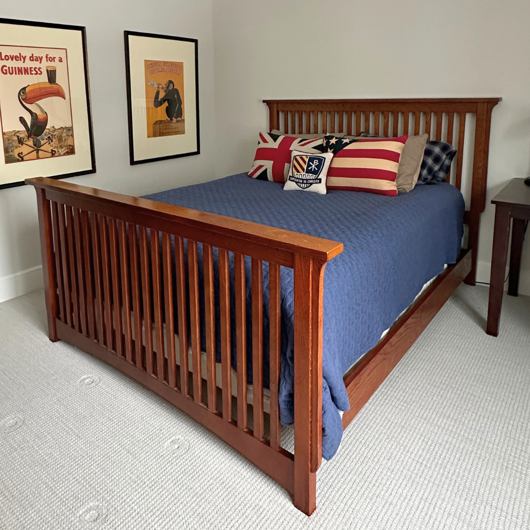 Mt. Airy Amish Style Queen Bed Frame