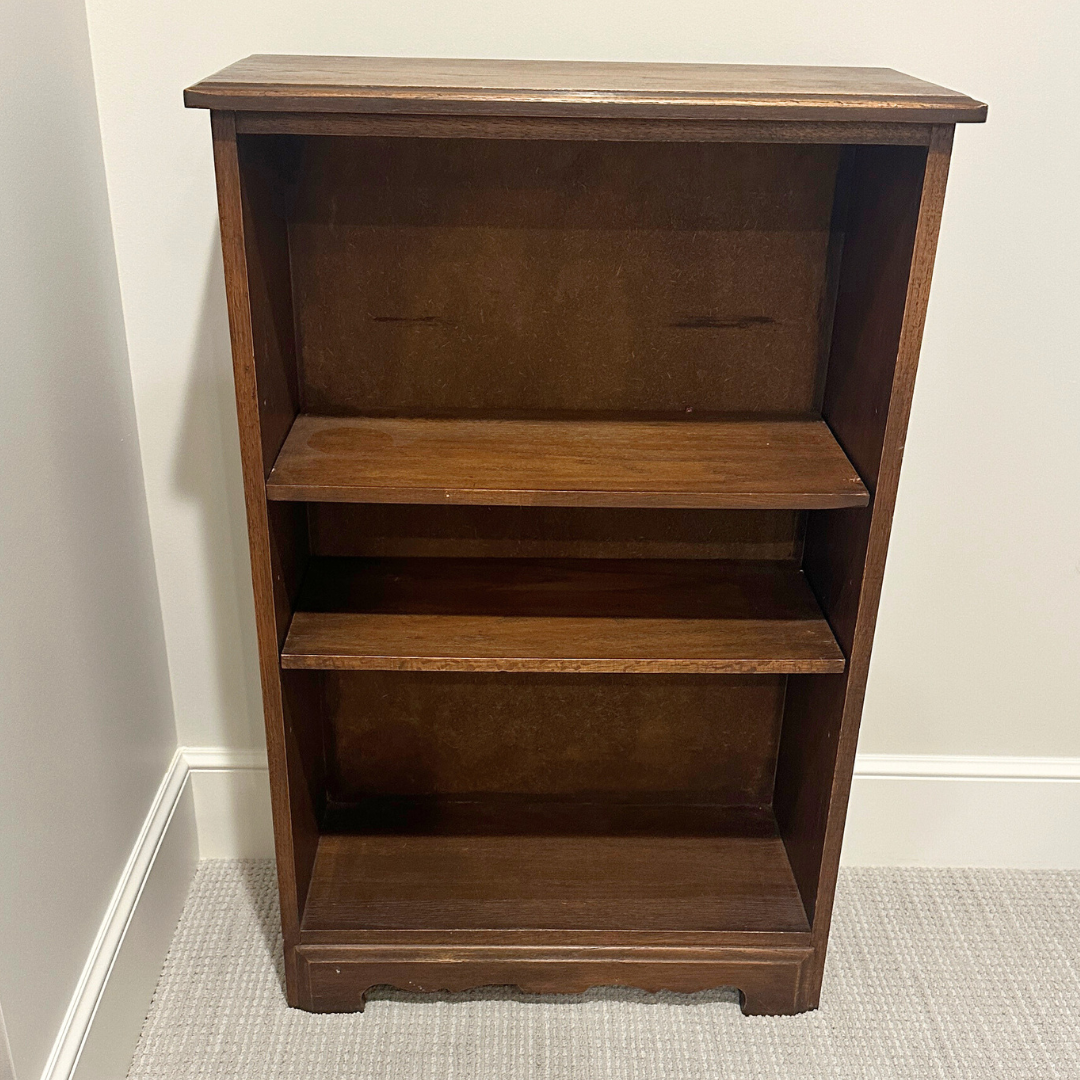 Arts and Crafts Style Wood Bookcase