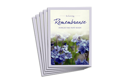 FORGET-ME-NOT SEED PACKETS 