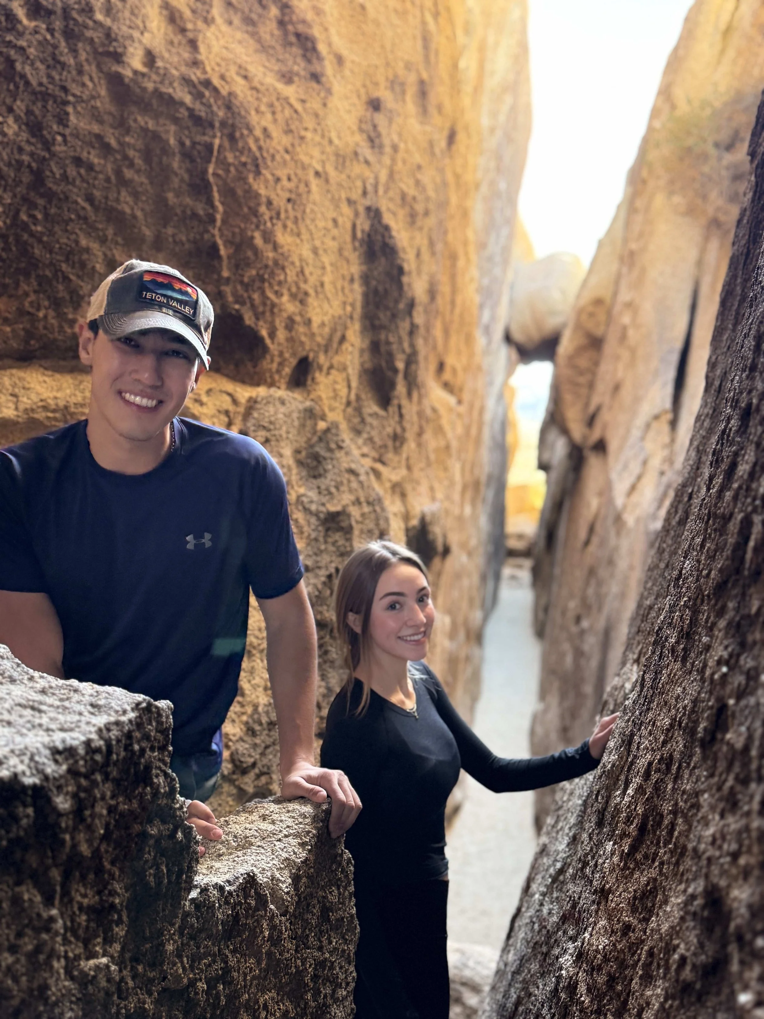 Guided caves and corridors adventure in Joshua Tree National Park