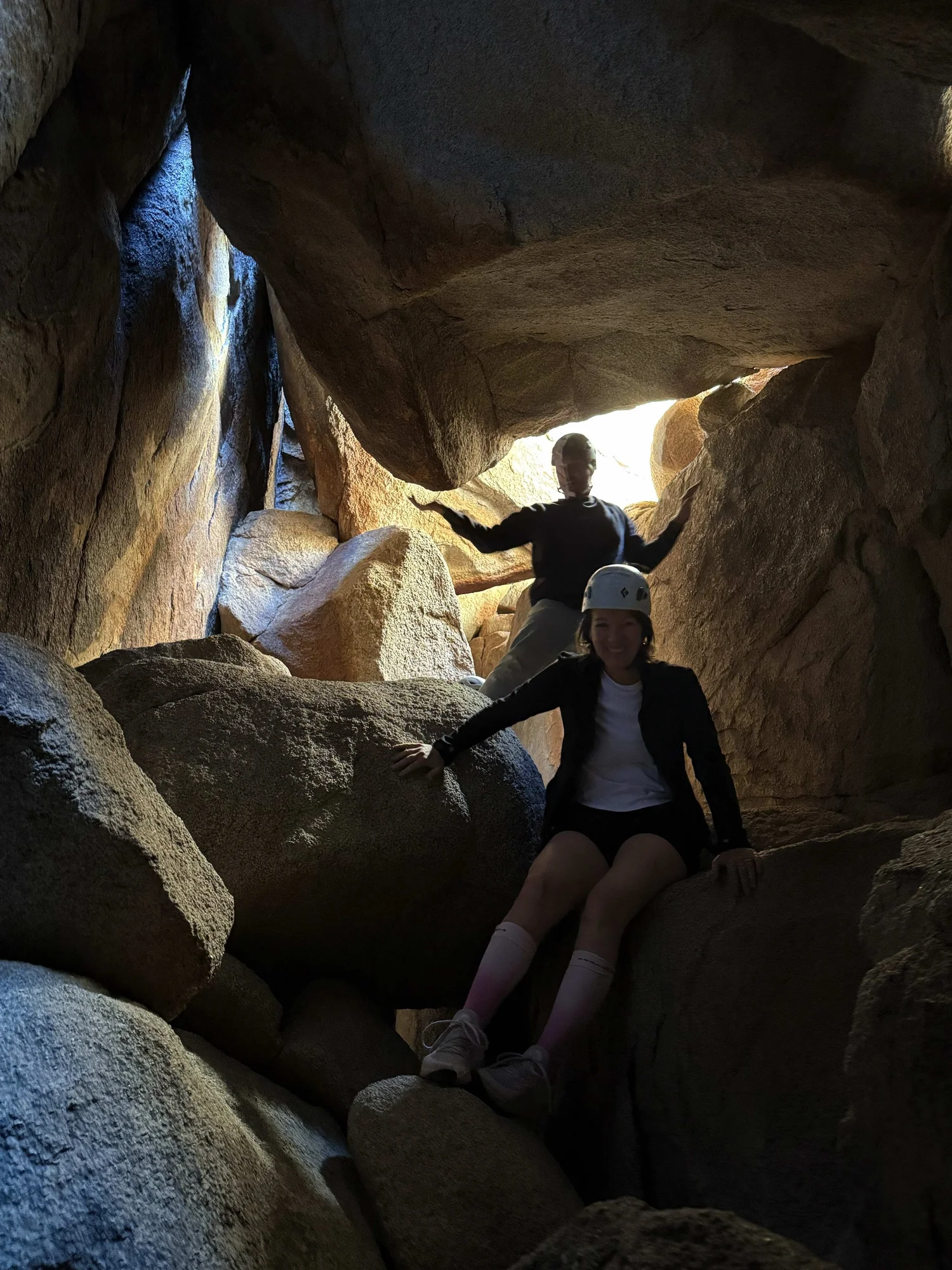 The Great Chasm Extension 3 — exclusive Summit Climbing Guides route in Joshua Tree National Park