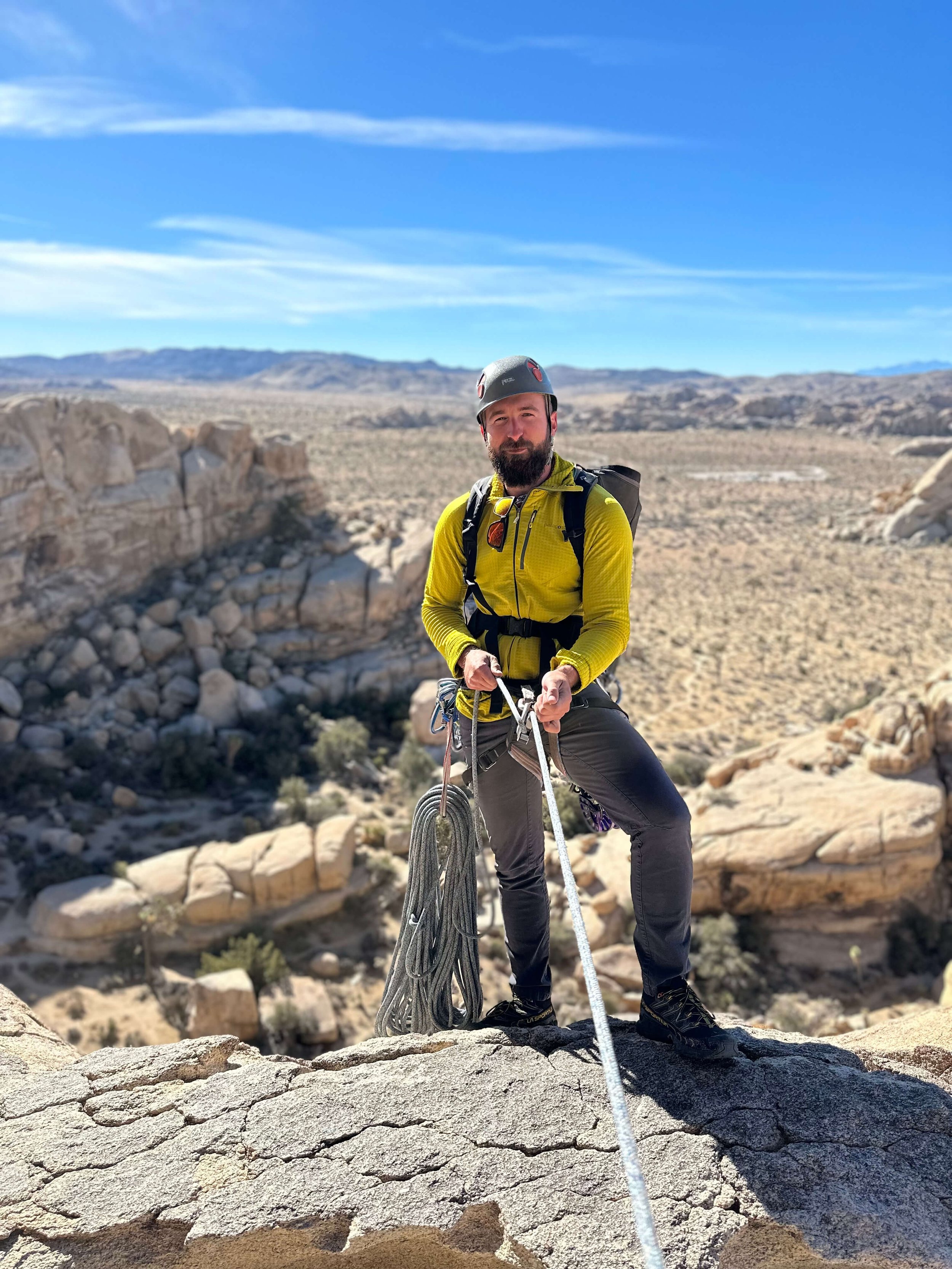 Brad Brainard, PCGI certified lead guide at Summit Climbing Guides