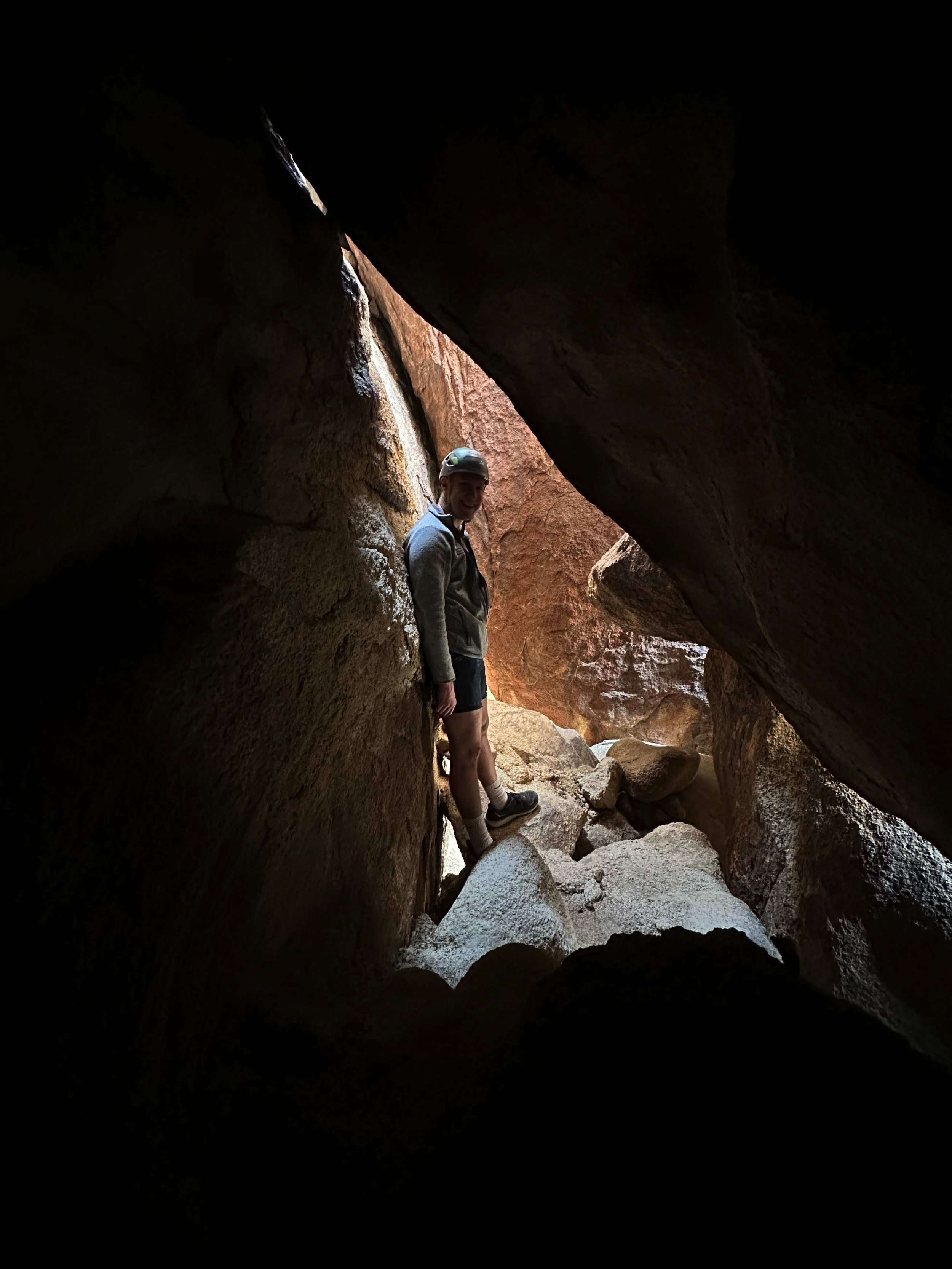 Guided caves and corridors adventure in Joshua Tree National Park