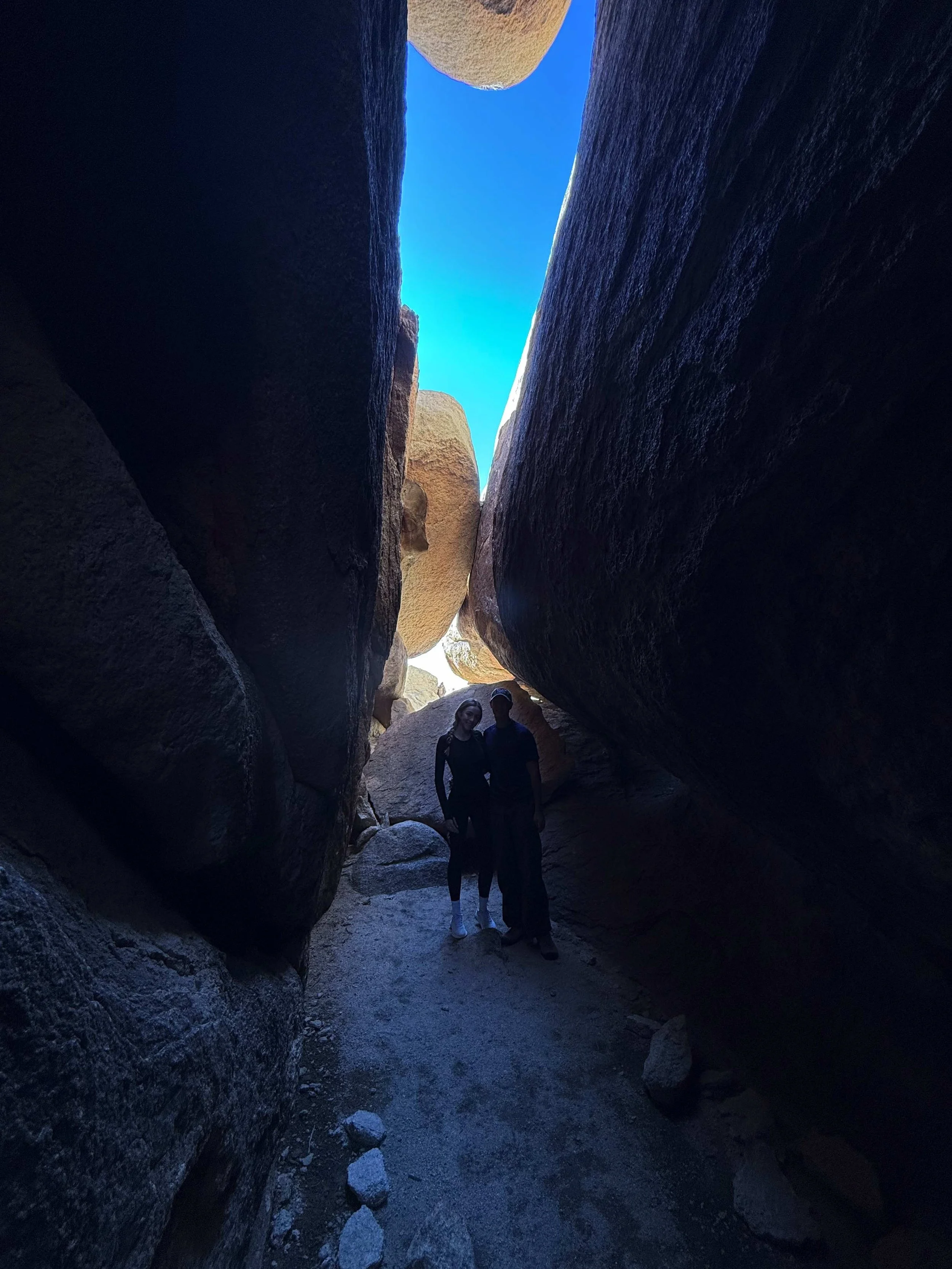 Guided caves and corridors adventure in Joshua Tree National Park