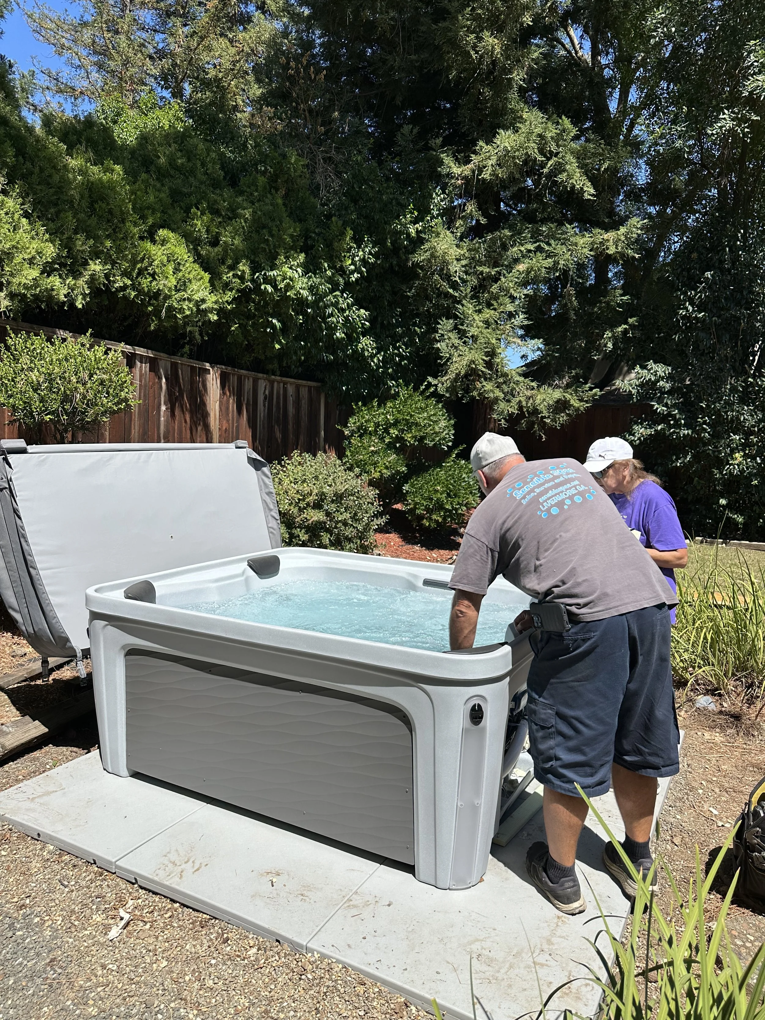 Caldera Invite Spa
Fantasy Series
Color- Coastal Gray
Pleasanton, CA