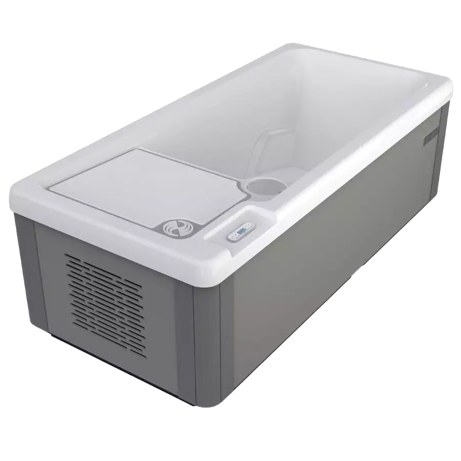 Emerge™ Cold Plunge As low as 40°F (4°C)
with UV-C Sanitization System, 7’4” x 3’6” x 29”
Convenient Plug-n-Play 115 V / 15 amp