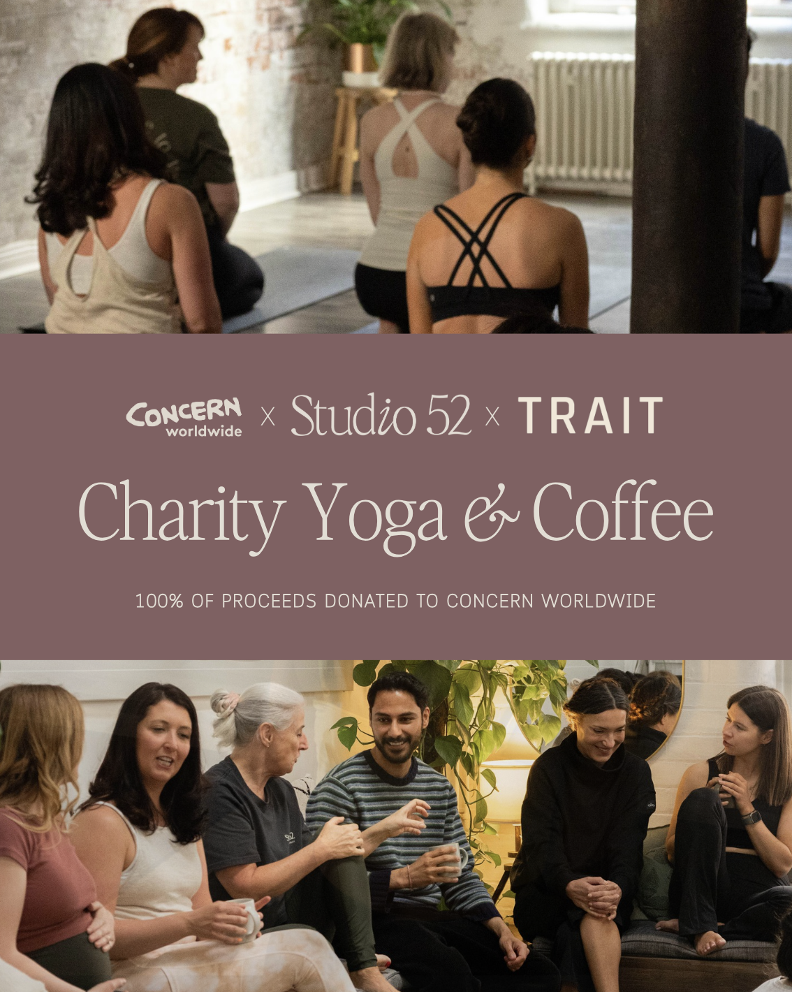 CHARITY: Yoga & Coffee Morning