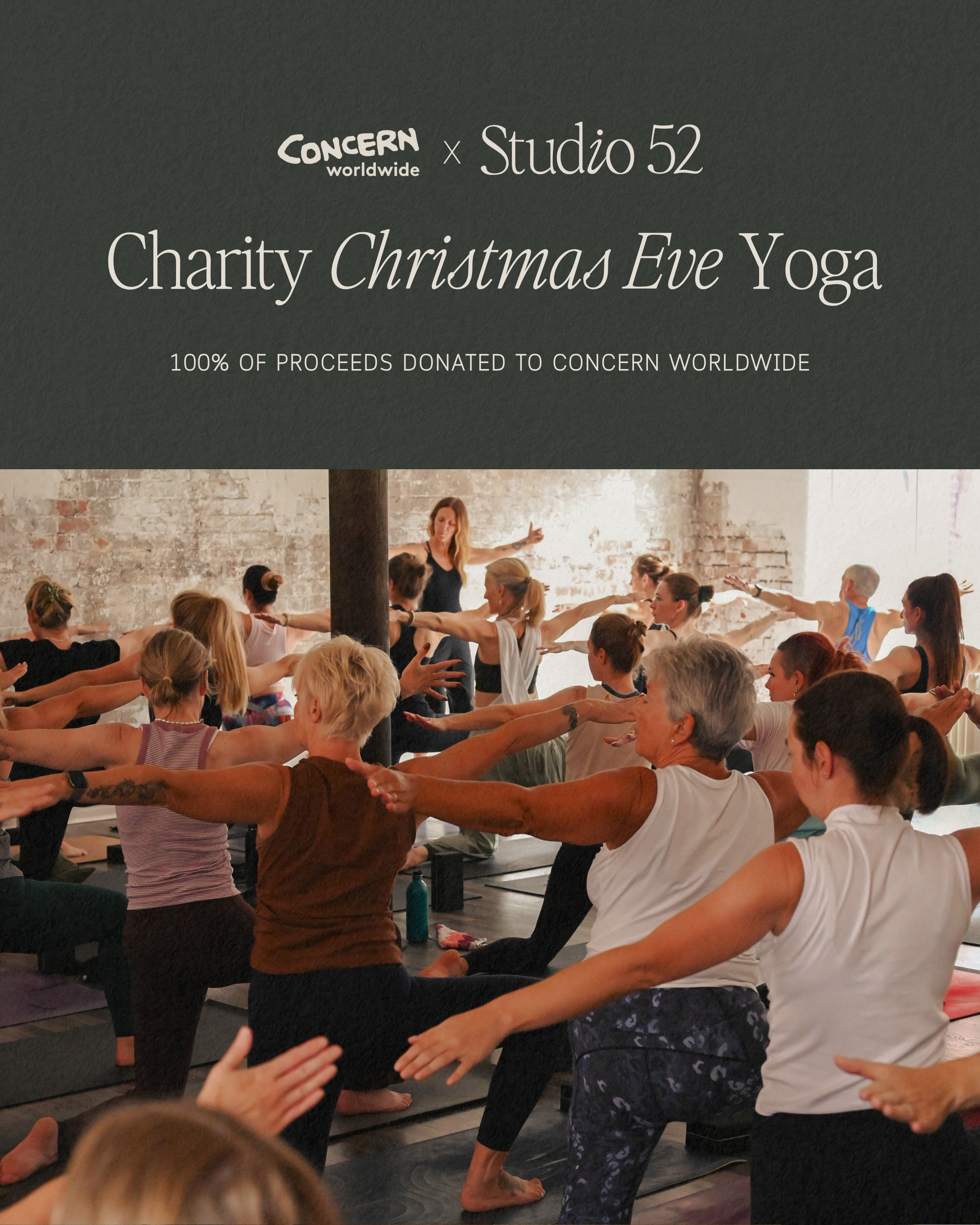 Charity Christmas Eve Yoga with Eleanor