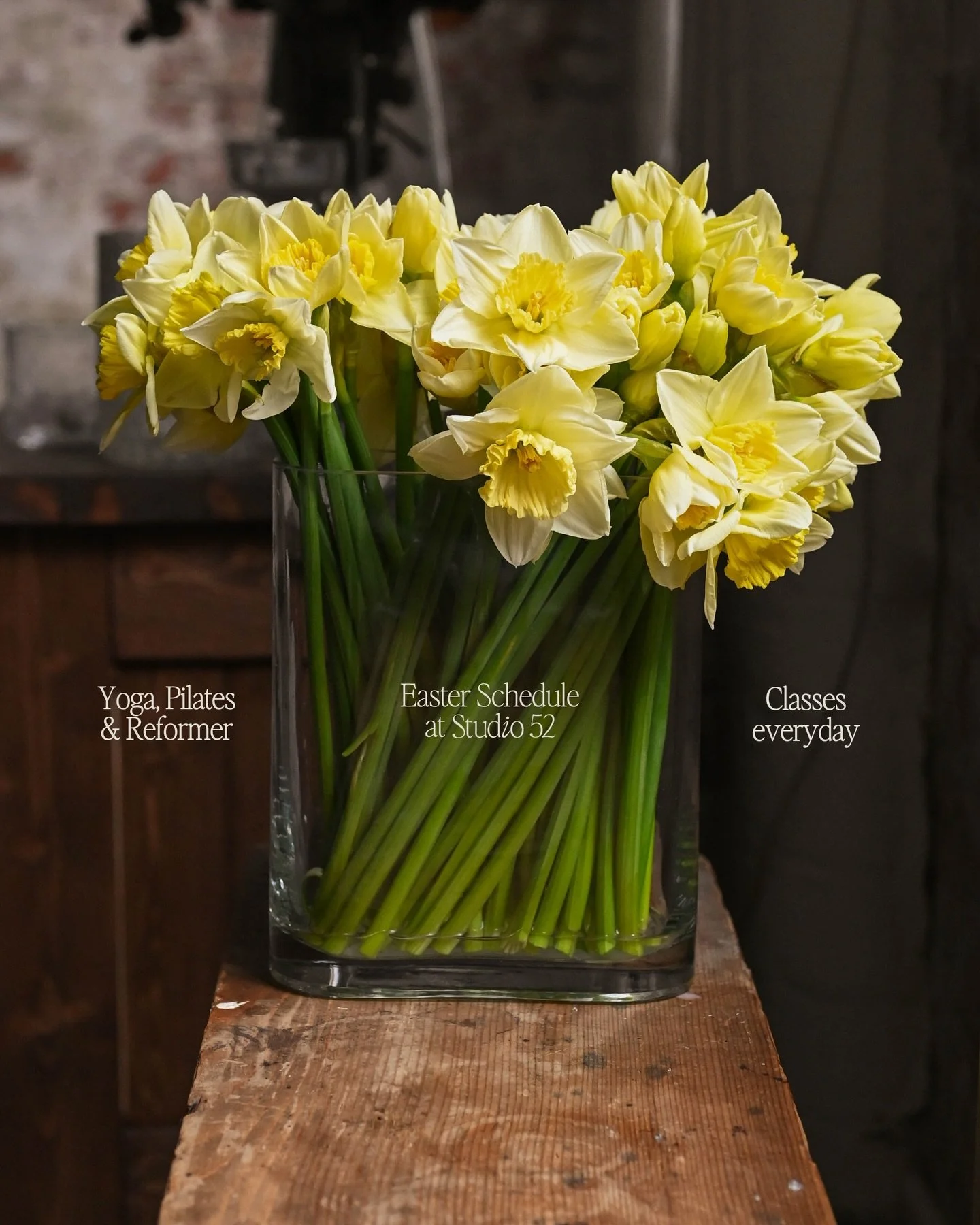 Storm Dave might be on his way, but we&rsquo;re here &mdash; a space to step into, slow things down, and take an hour for yourself.

We&rsquo;re open every day throughout the Easter break, giving you a chance to put the phone down, switch off from wo