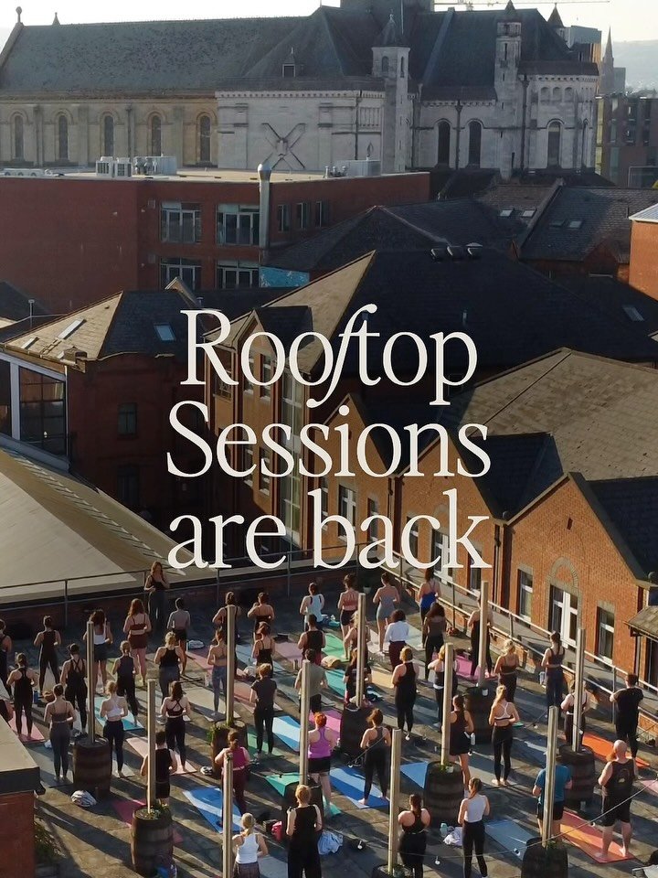 Despite the current weather&hellip; the bank holiday forecast is looking very promising ☀️

So to celebrate, we&rsquo;re taking movement outside this weekend with two rooftop sessions at the Oh Yeah Centre &mdash; just around the corner from the stud