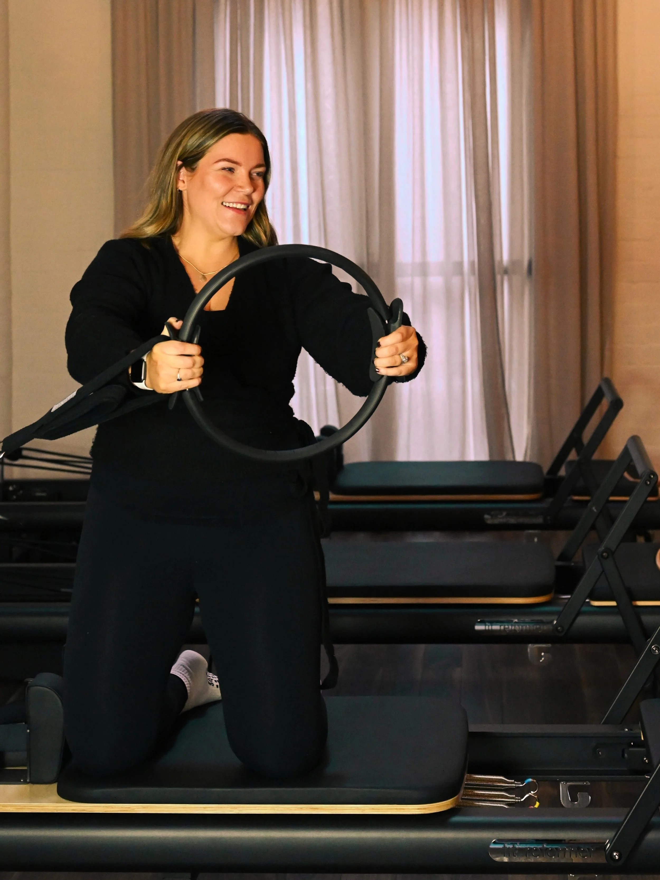 Thursday nights with Nicky 💪

With her career as a sports massage therapist, Nicky brings plenty of anatomy knowledge to the Reformer, alongside clear cueing and options to help you get the most from your practice.

Catch her every Thursday: 6pm &md
