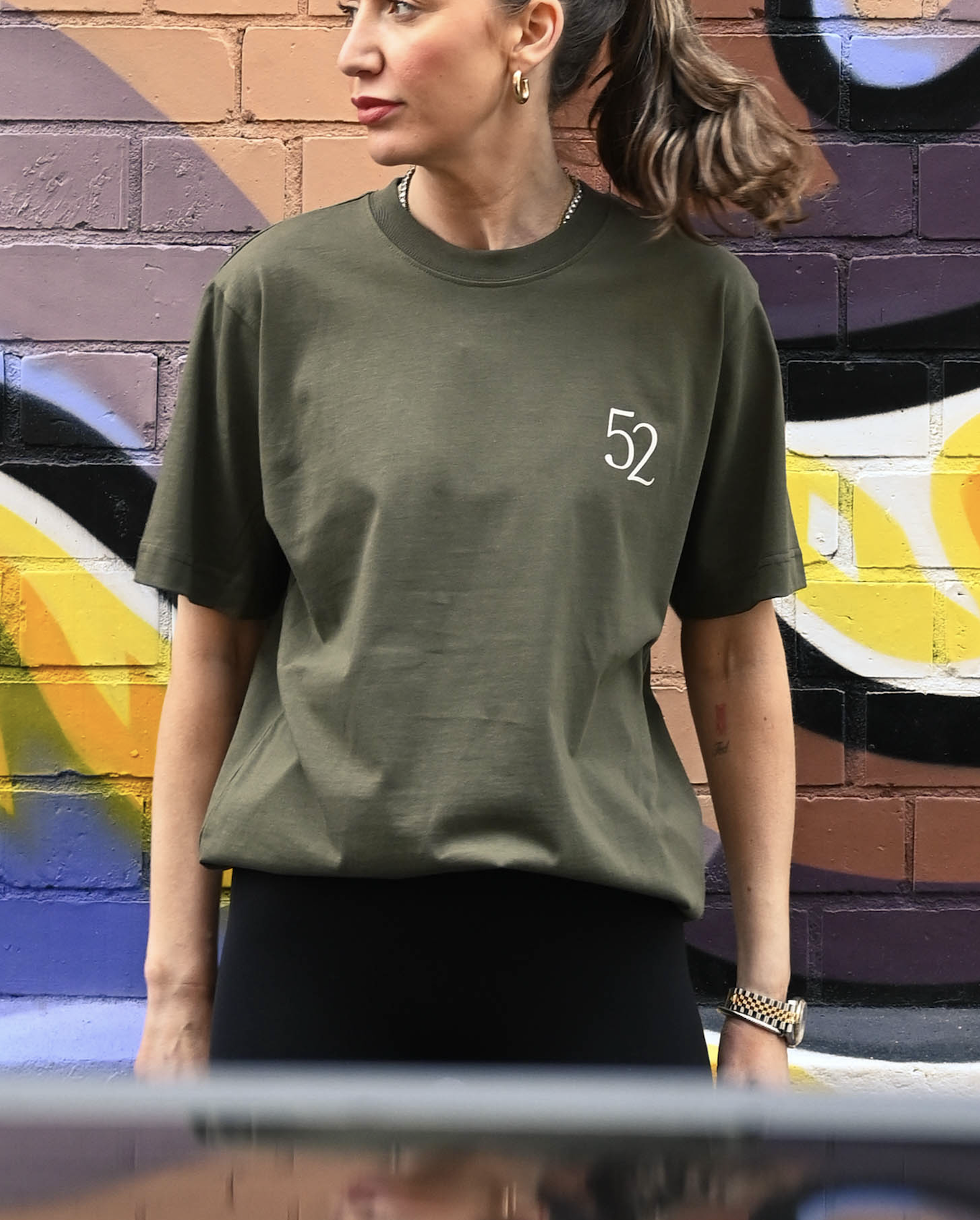 Staple Tee in Khaki