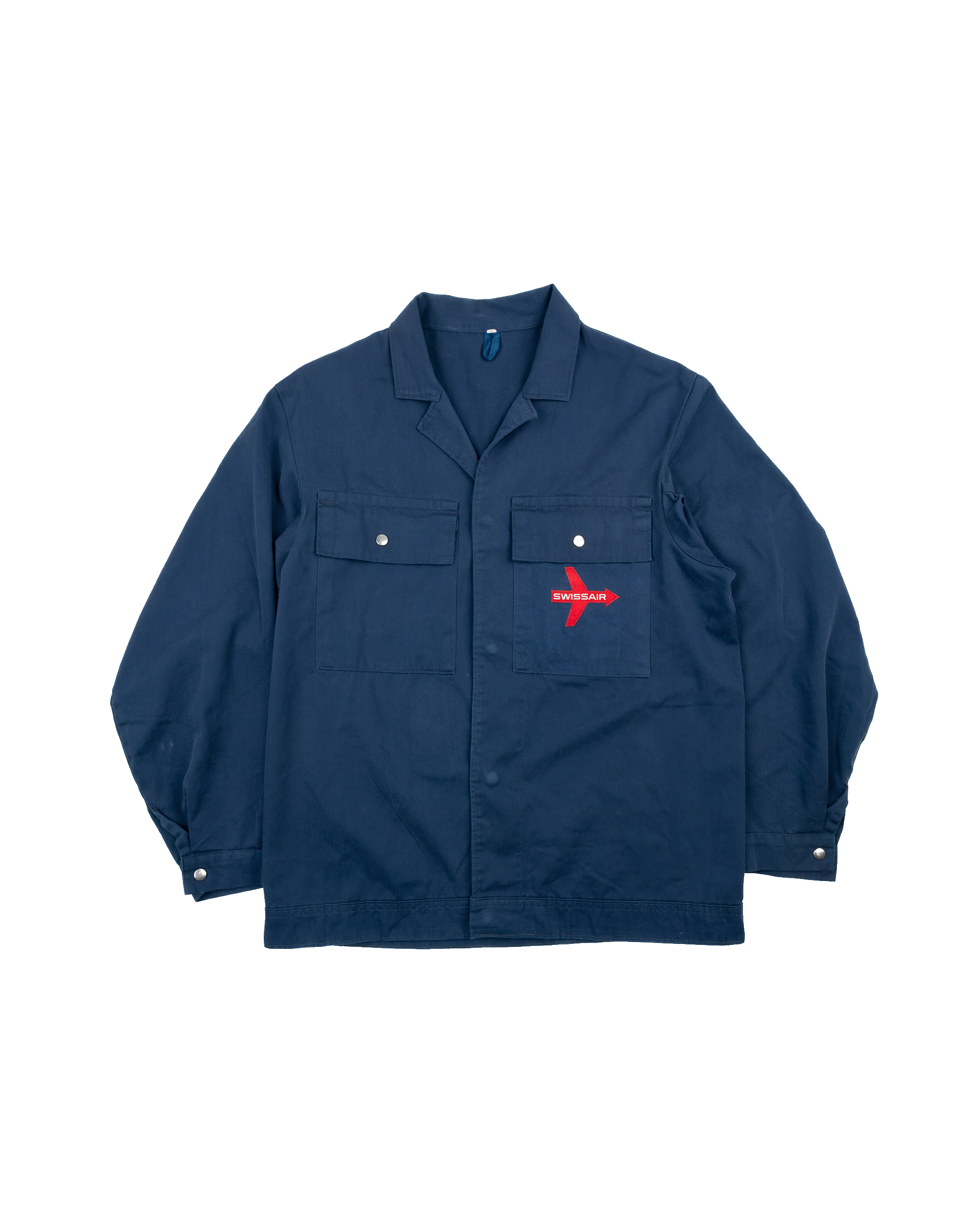 c. 1980s Swissair Work Shirt
