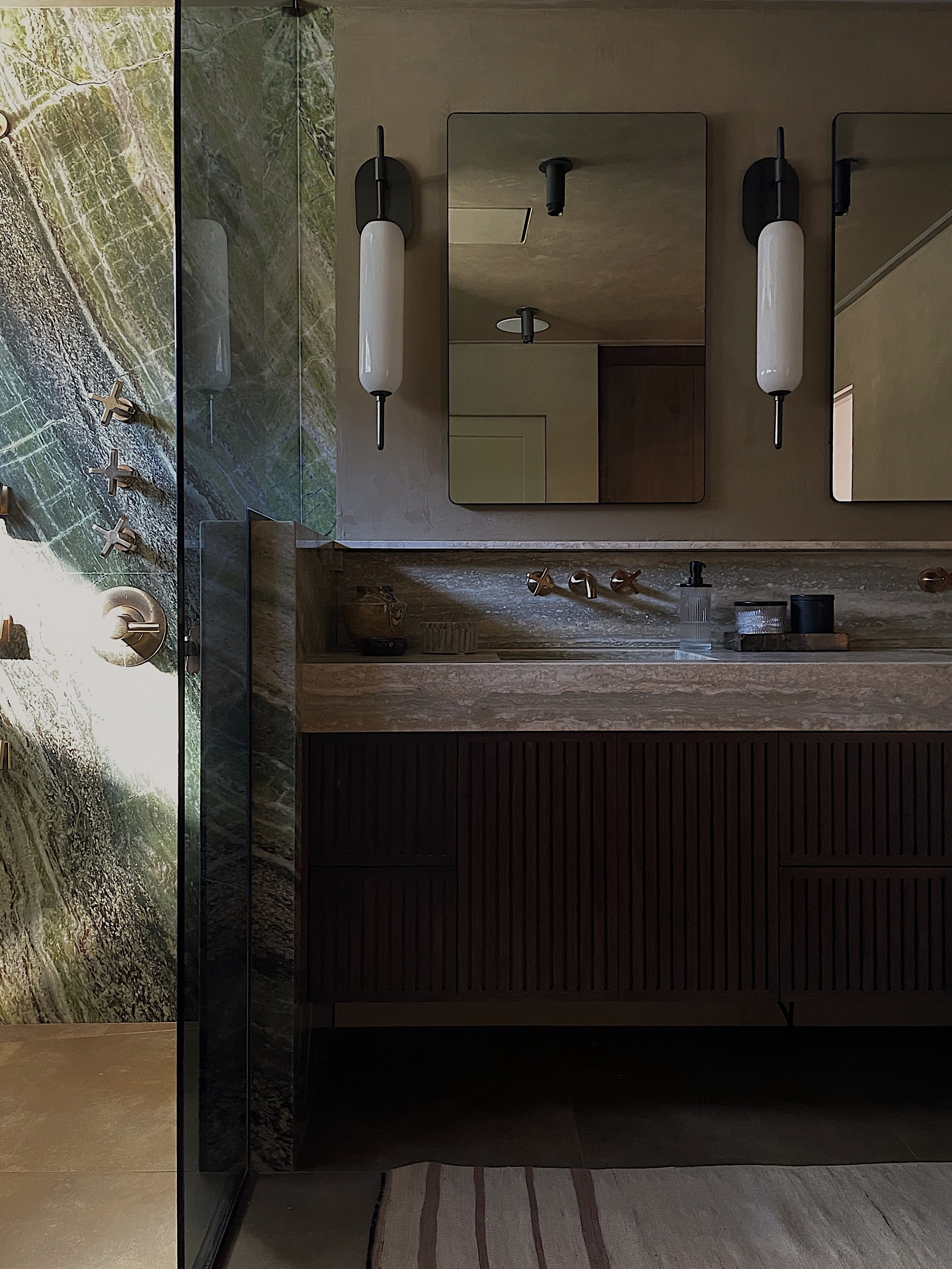 Moody Retreat Renovation — Design Bar Detroit - Re Designing A Small Bathroom Michigan