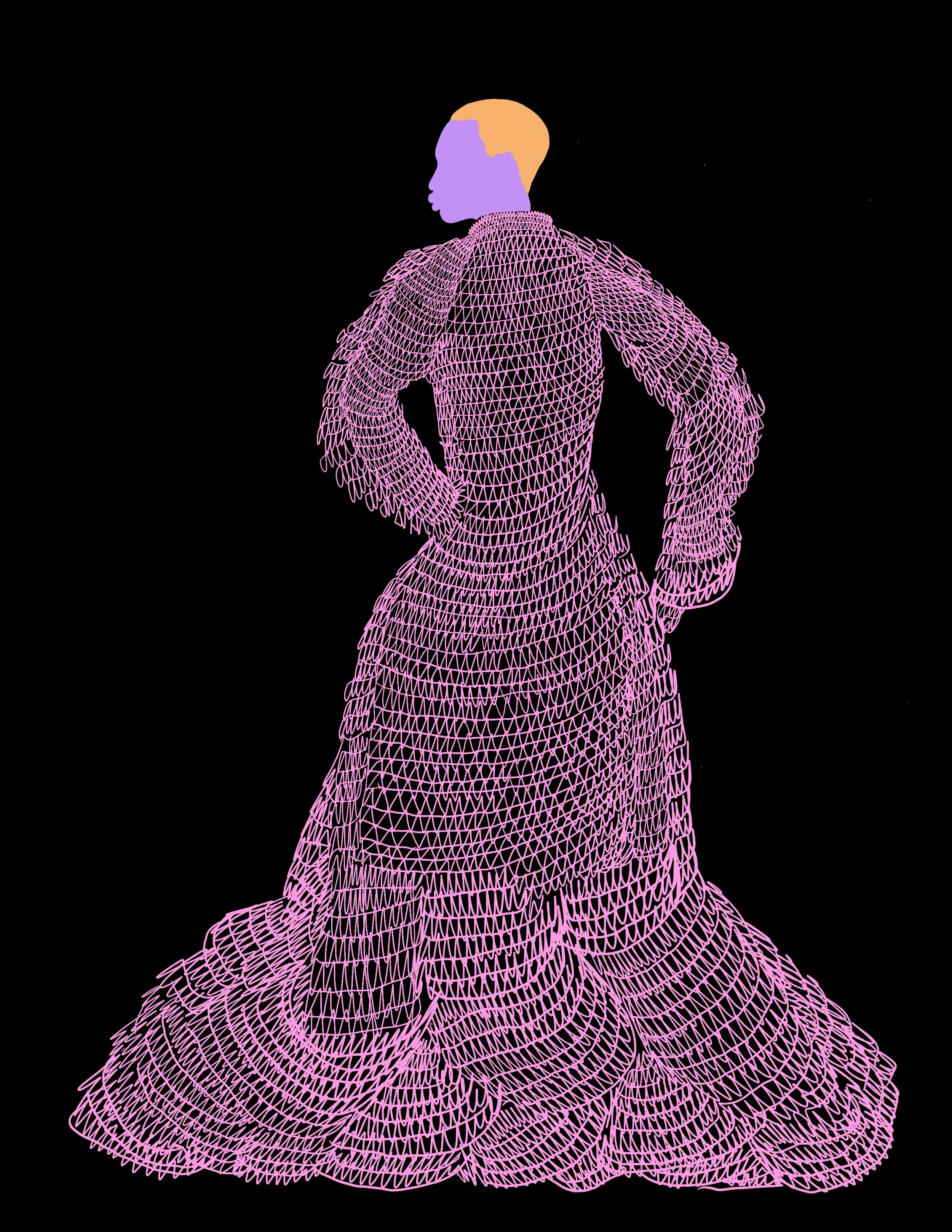 Fashion victim
2021
Digital illustration