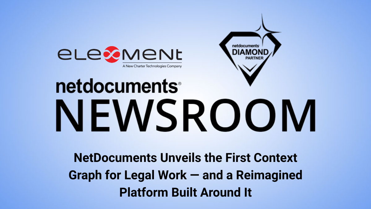 NetDocuments Unveils the First Context Graph for Legal Work and a Reimagined Platform Built Around It