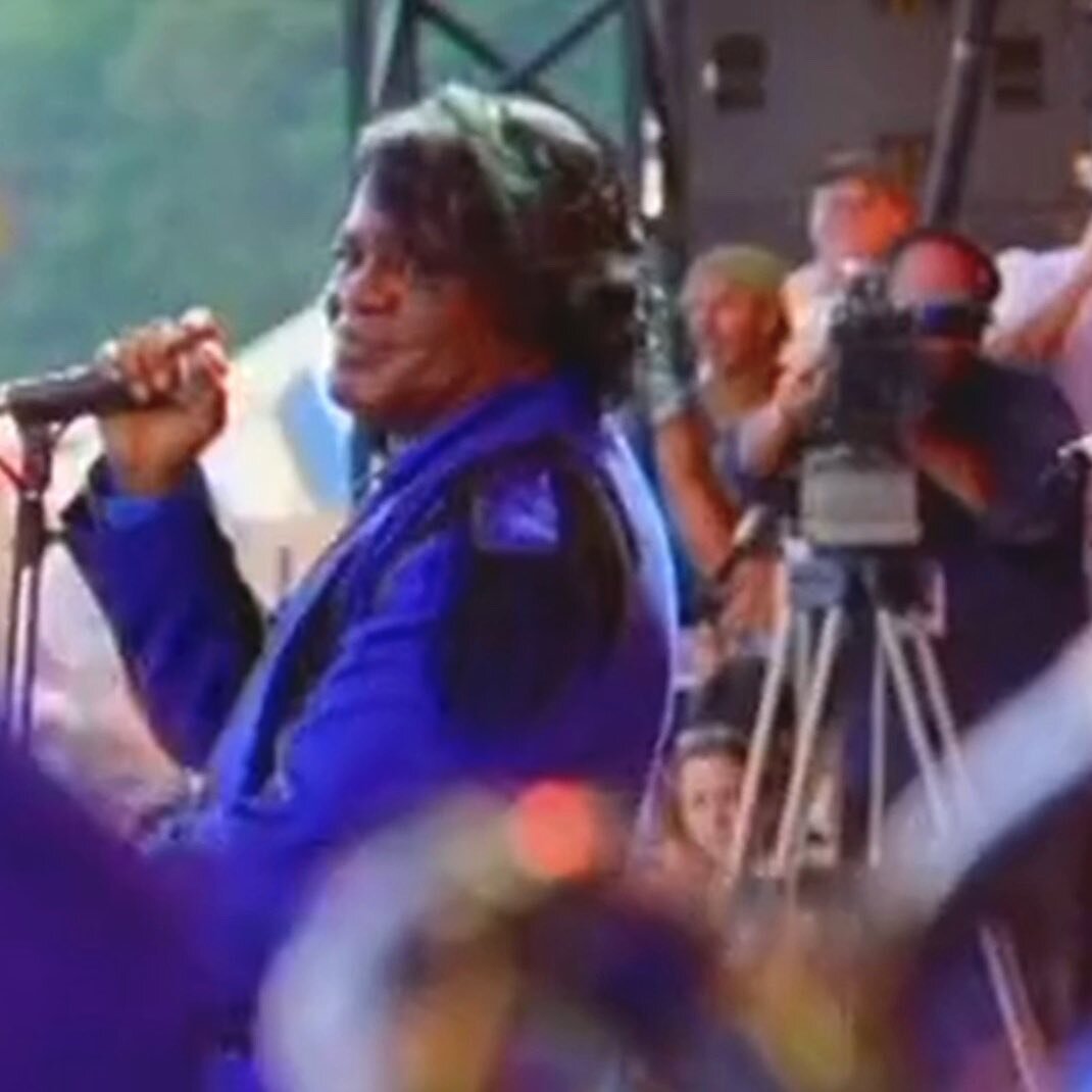 #TBT to 2003 @Bonnaroo Music Festival where Feel Good #JamesBrown performed and was captured on 16mm film with @dannybones64 at the helm. #Bonnaroo2022 kicks off today in Manchester, TN with artists including Stevie Nicks, Nathaniel Rateliff &amp; Th