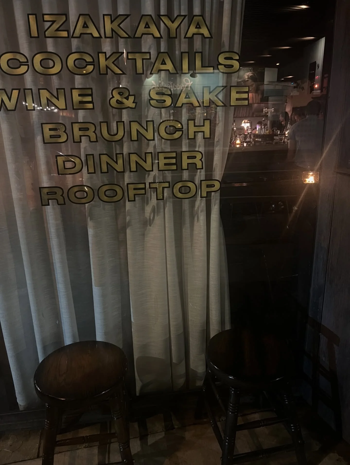 Dinner at the bar @rvr.venice