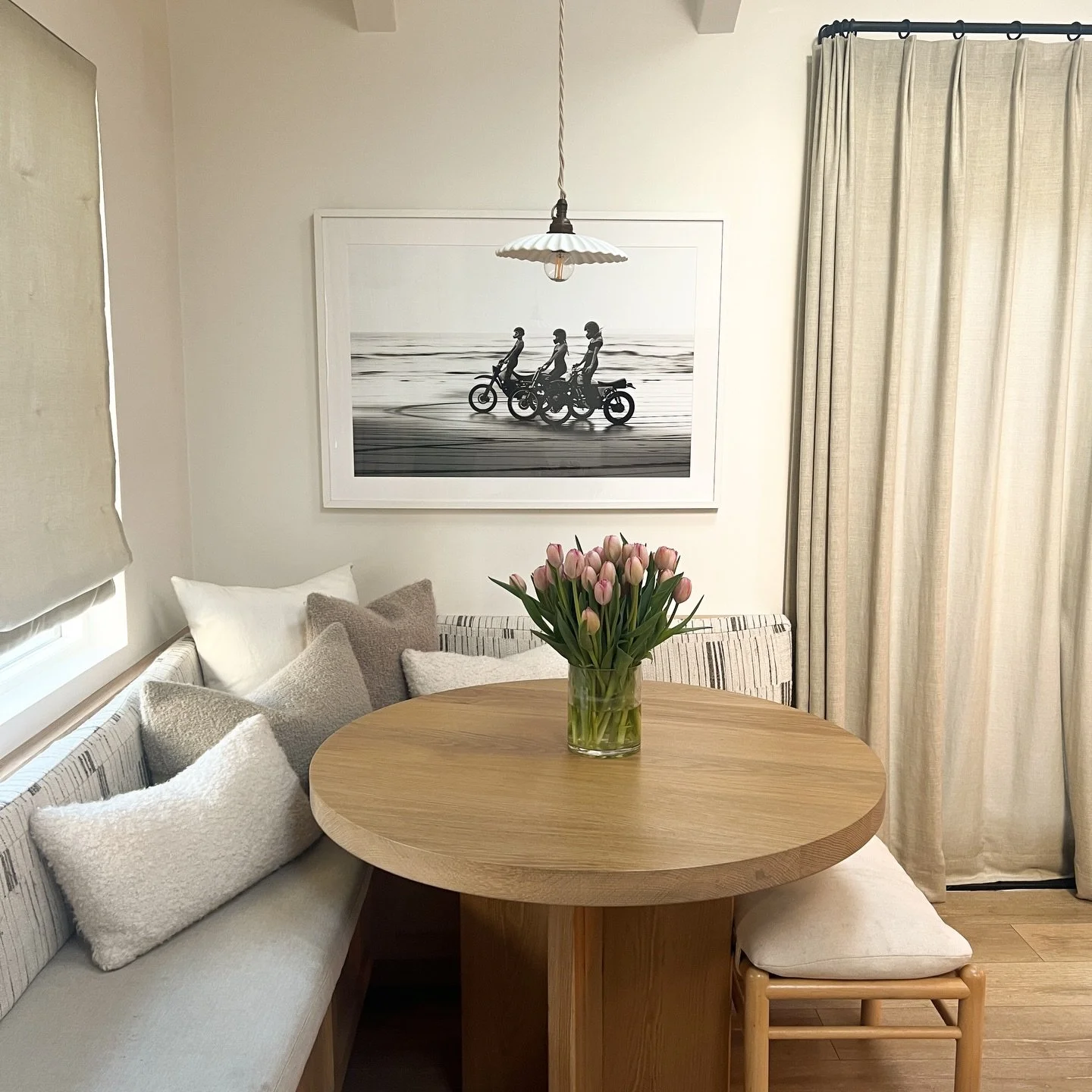 Coziest morning coffee corner