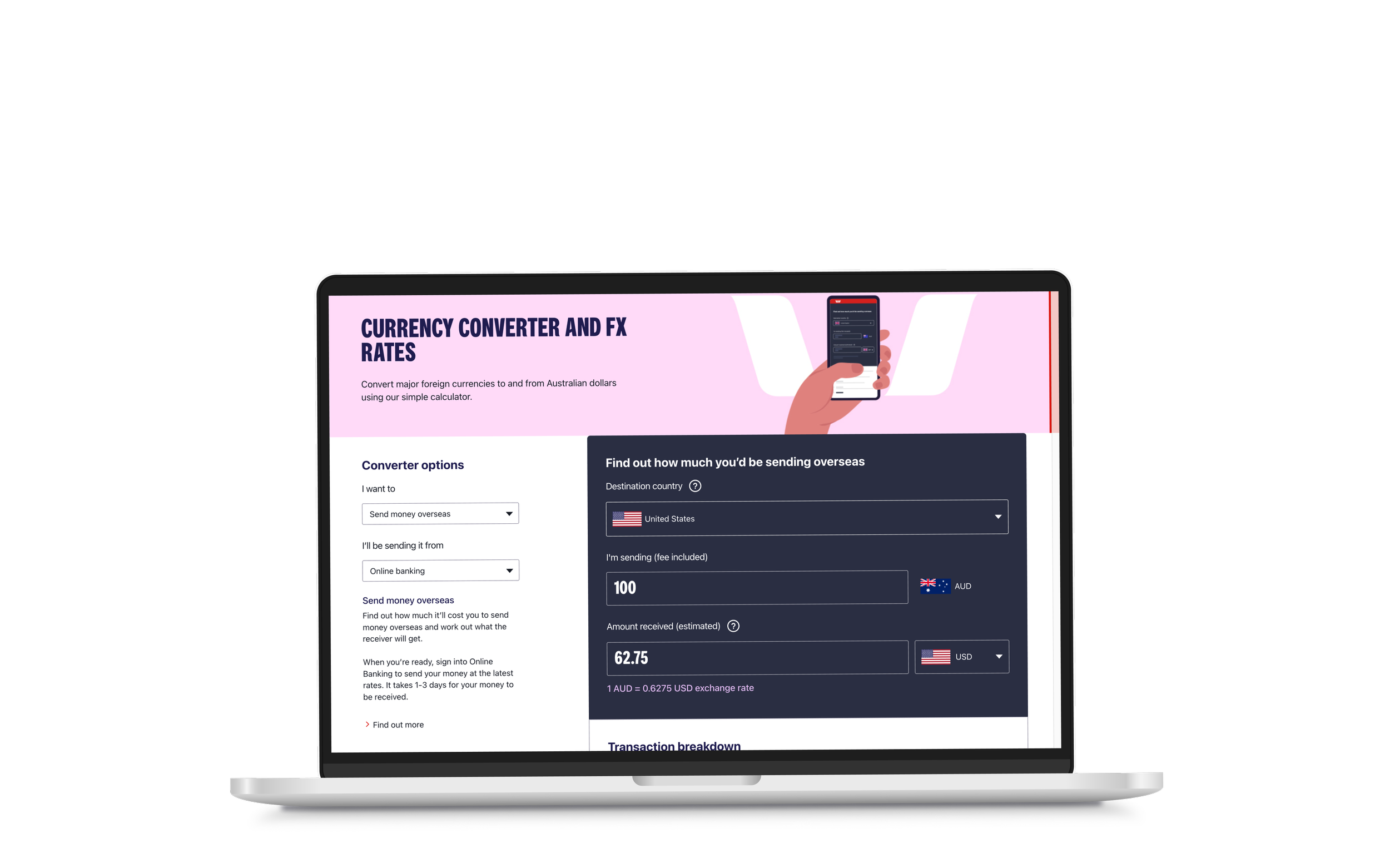 Westpac Currency Converter