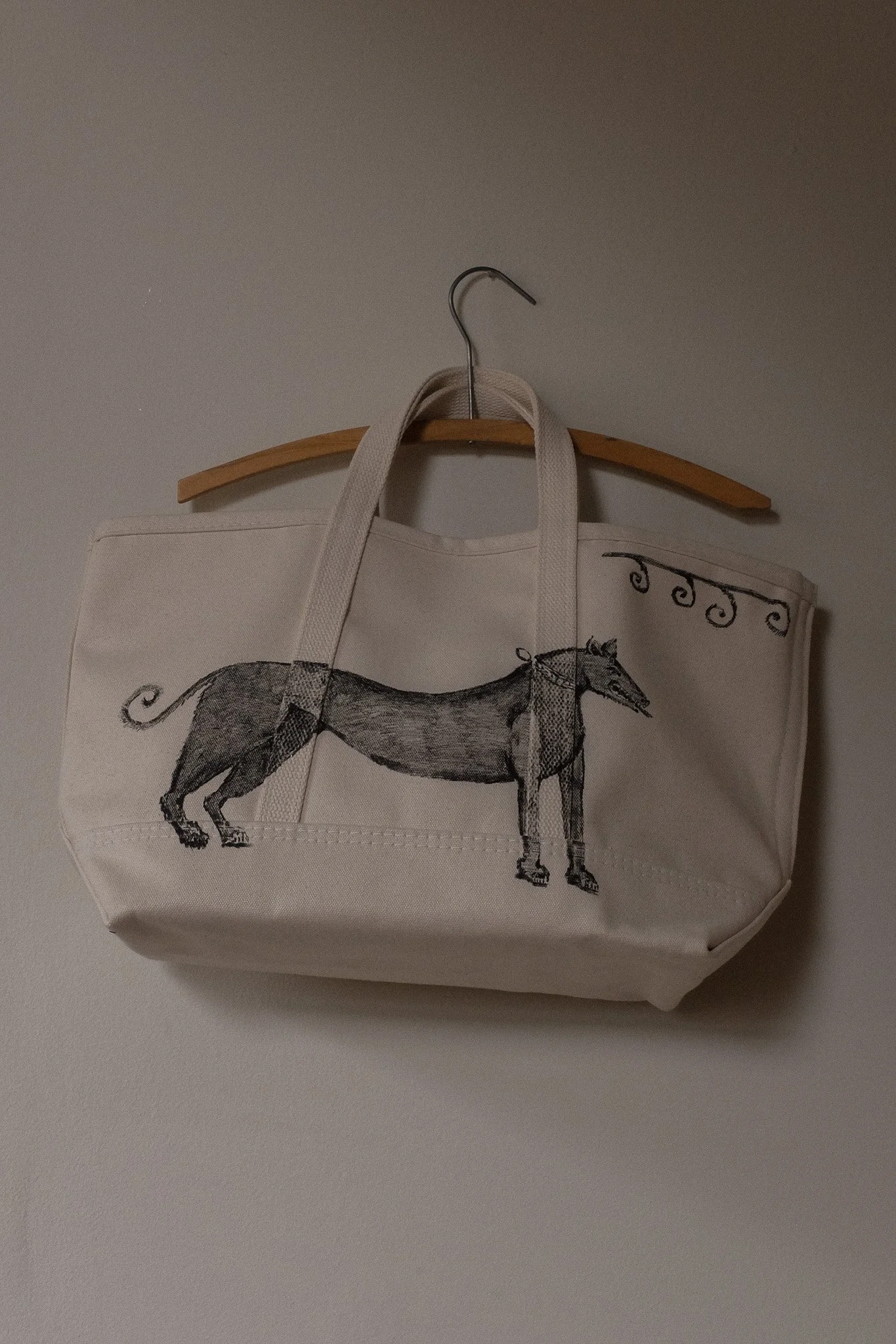 bag, hand-drawn