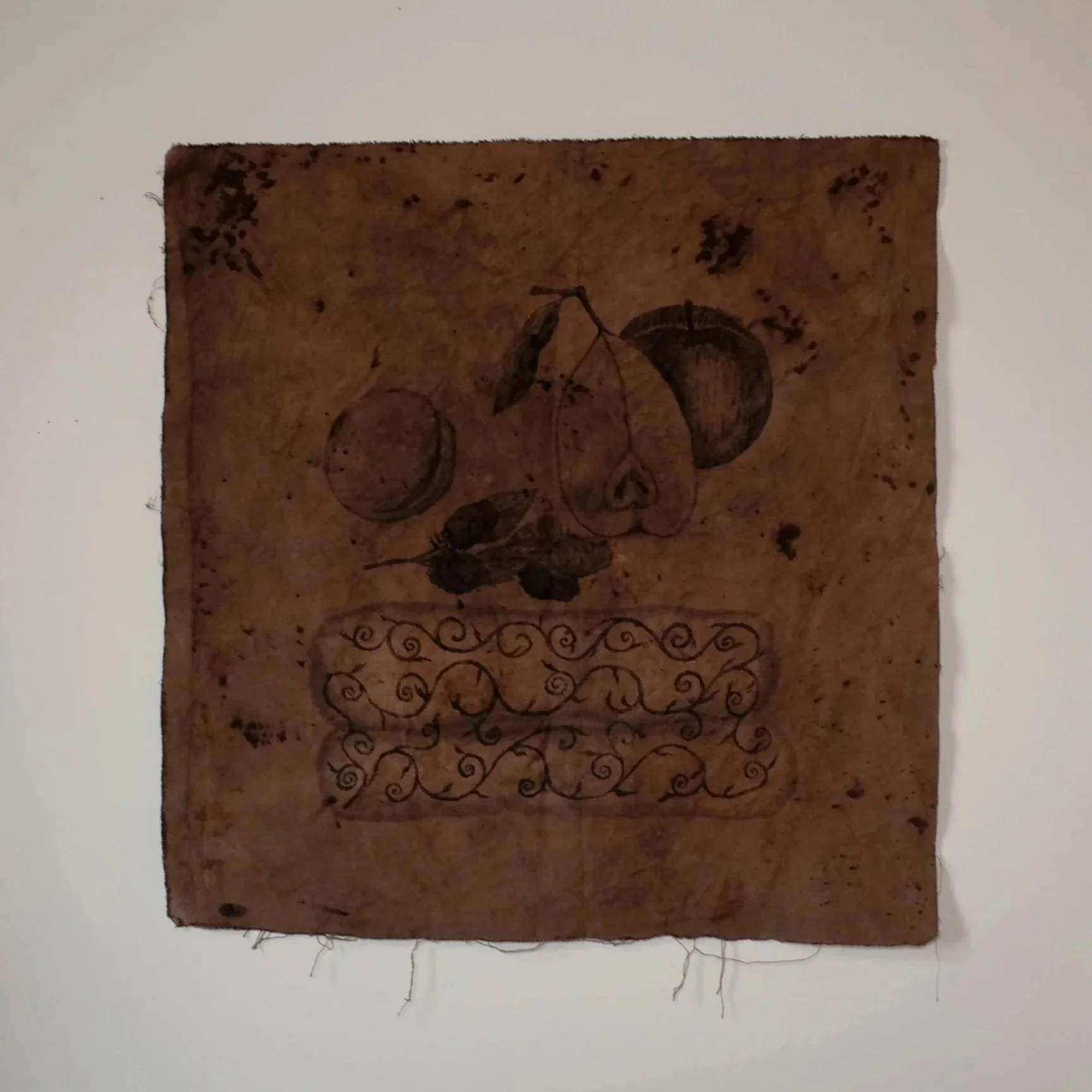 fruit study, original drawing