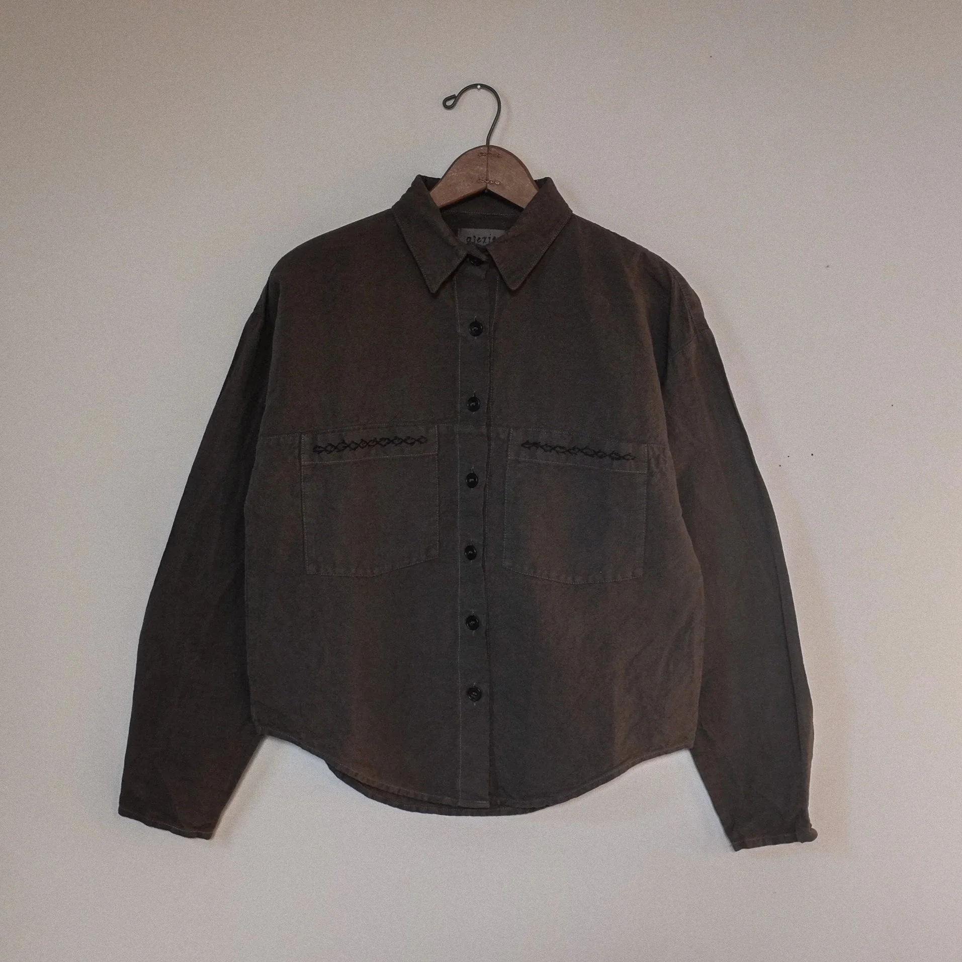 the overshirt in raw umber *preorder*