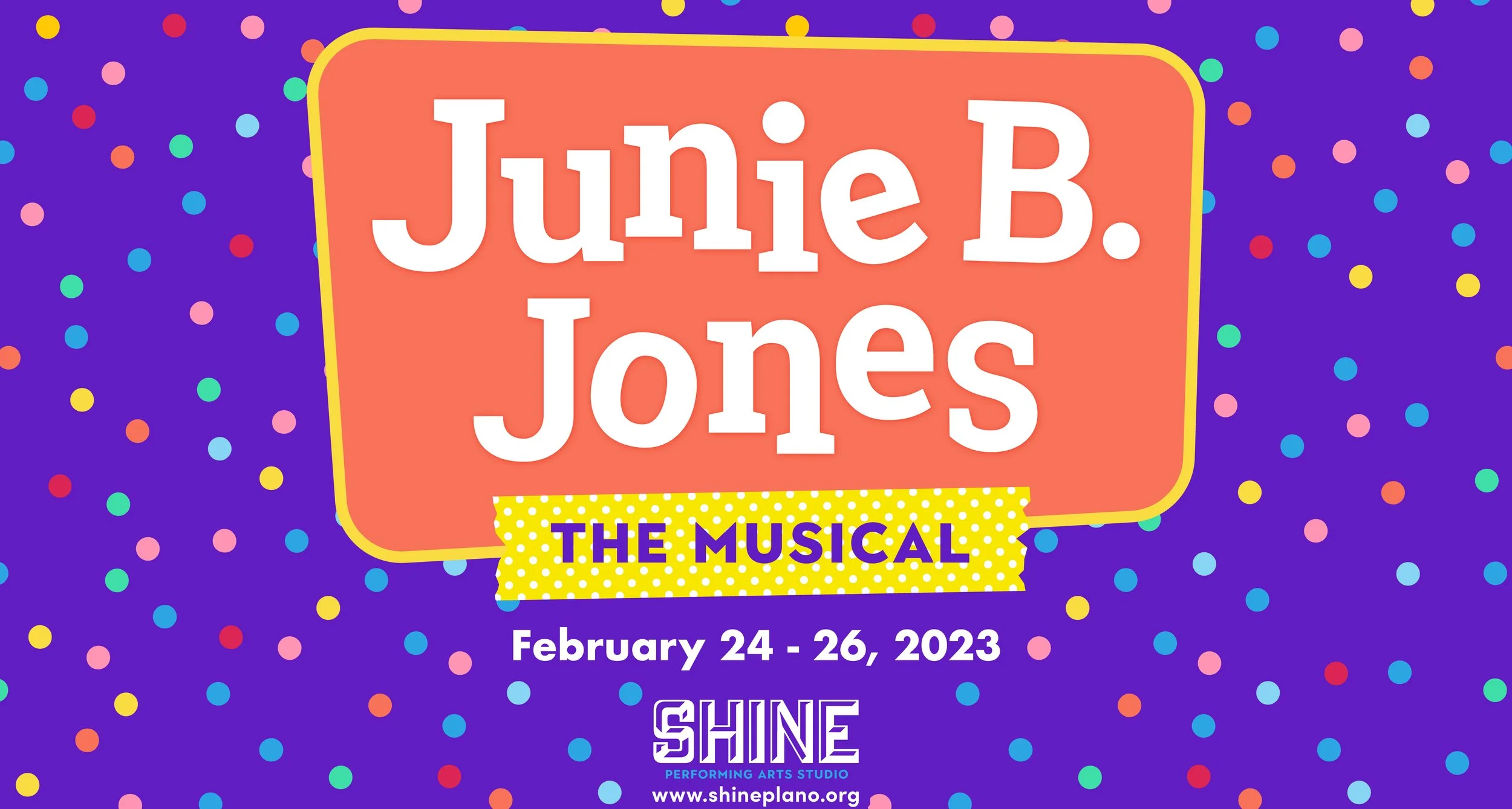 Congratulations to the cast of Junie B Jones The Musical Jr at Shine!