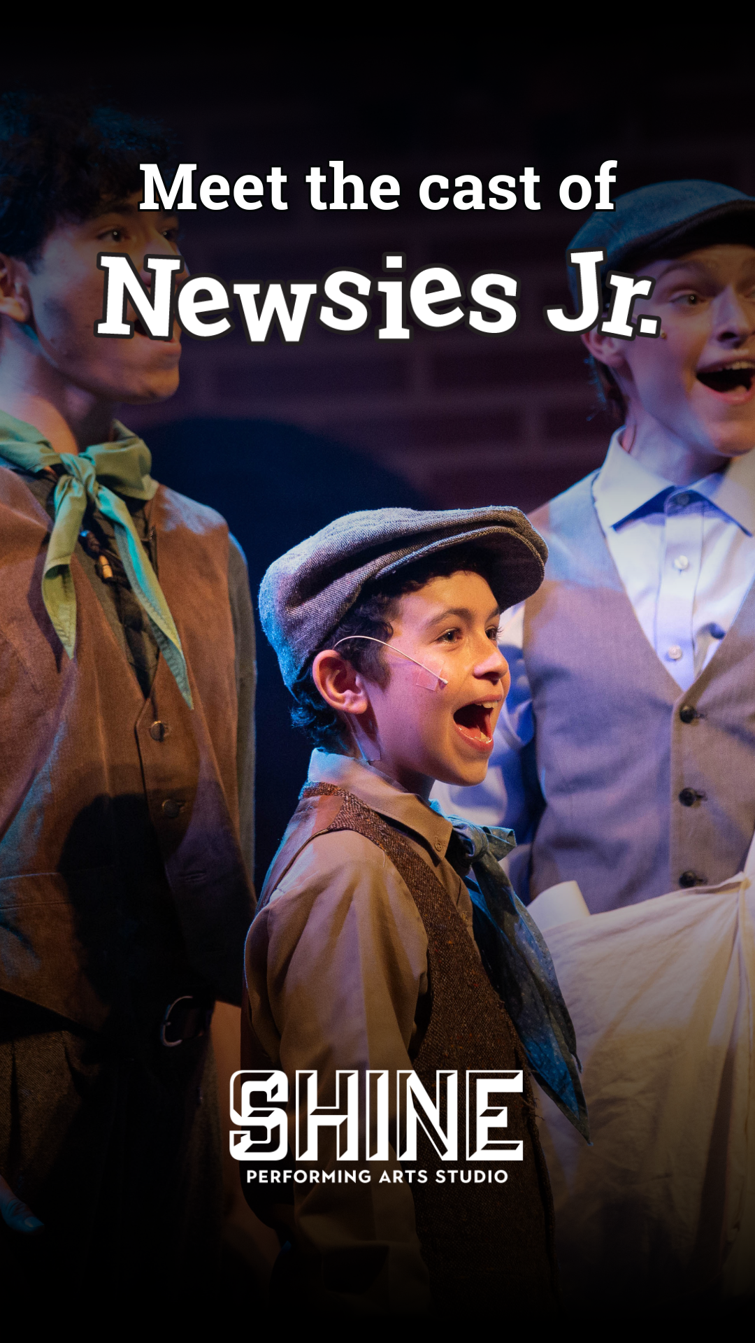 Congratulations to the cast of NEWSIES JR.!