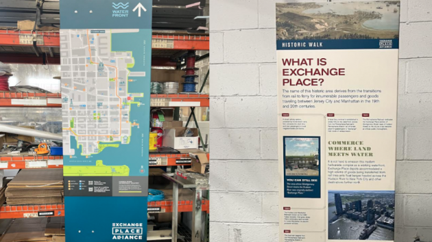 New signage coming soon to Jersey City’s waterfront walkway courtesy of EPA