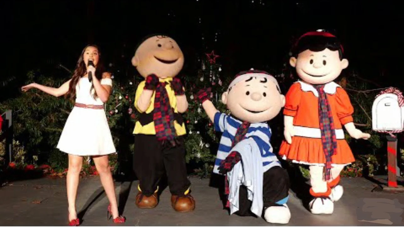 Was the lead singer in The Charlie Brown Christmas Show at Gilroy Gardens Family Theme Park.