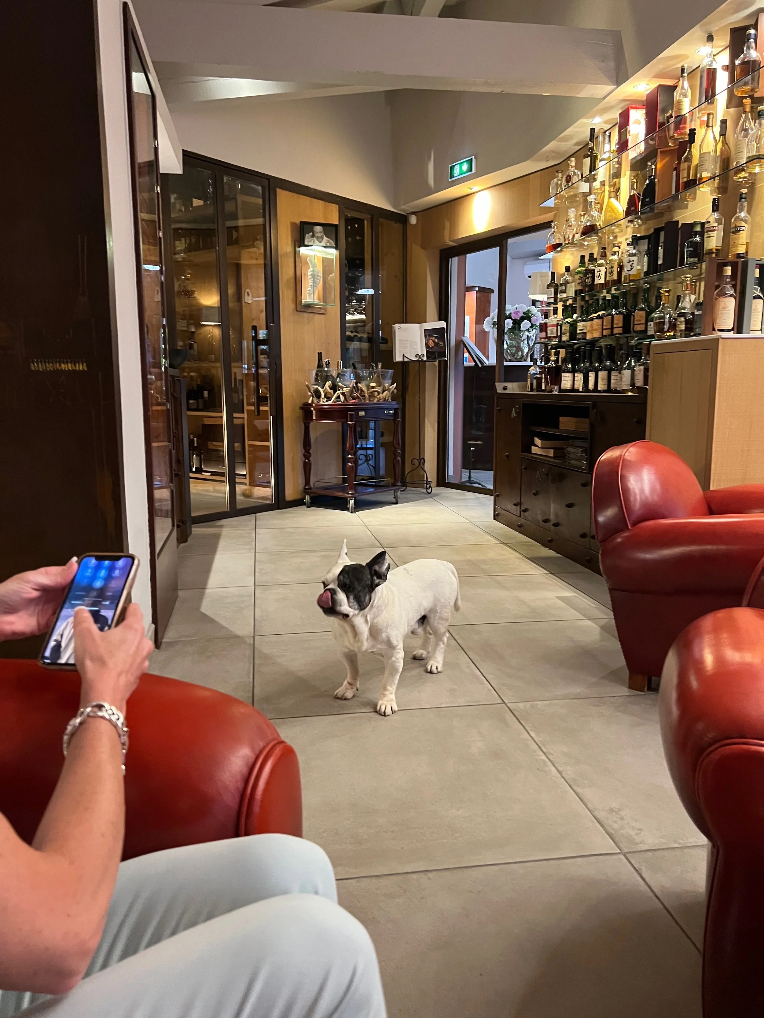 A discerning customer...