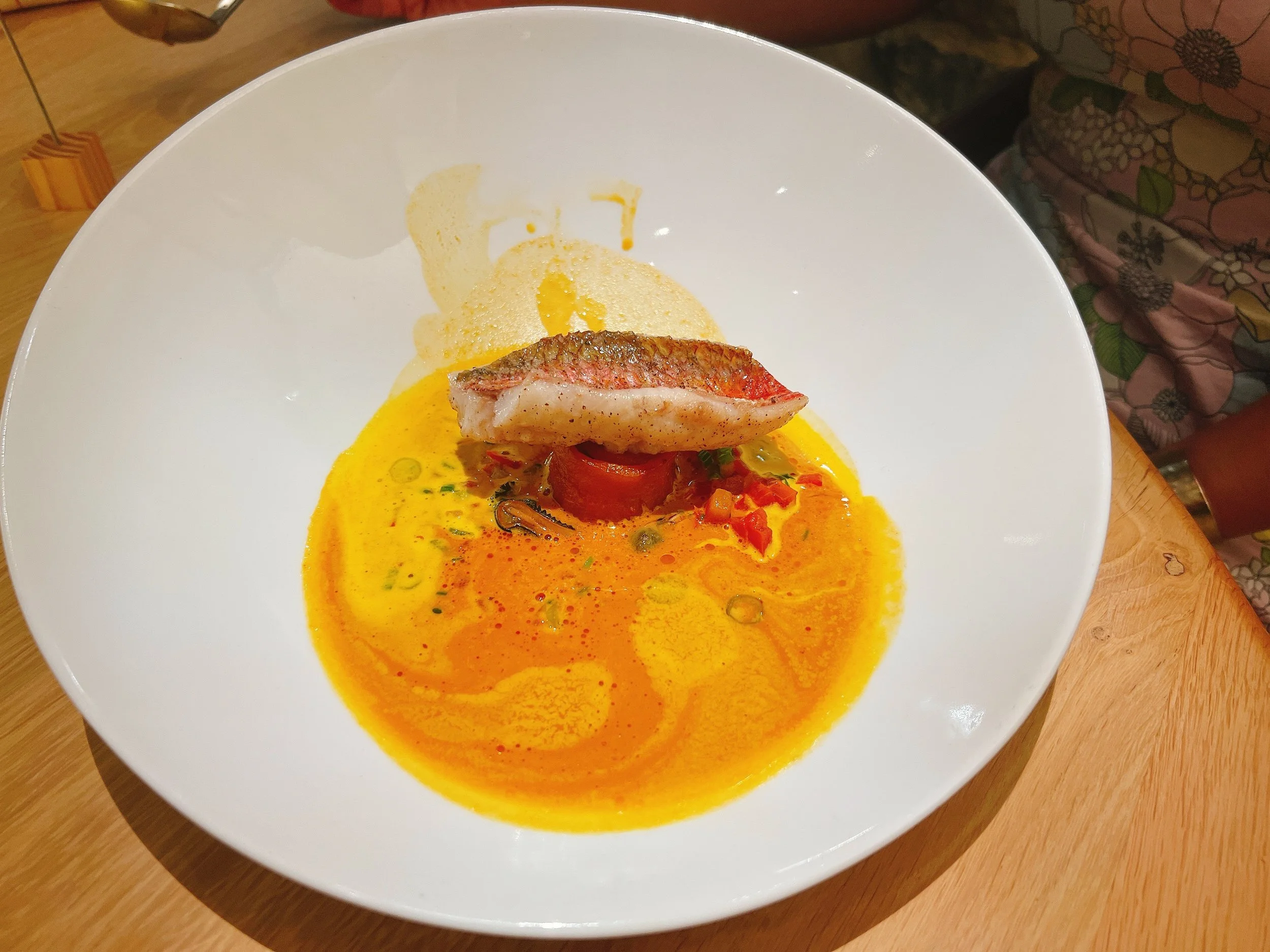 Red mullet, soup