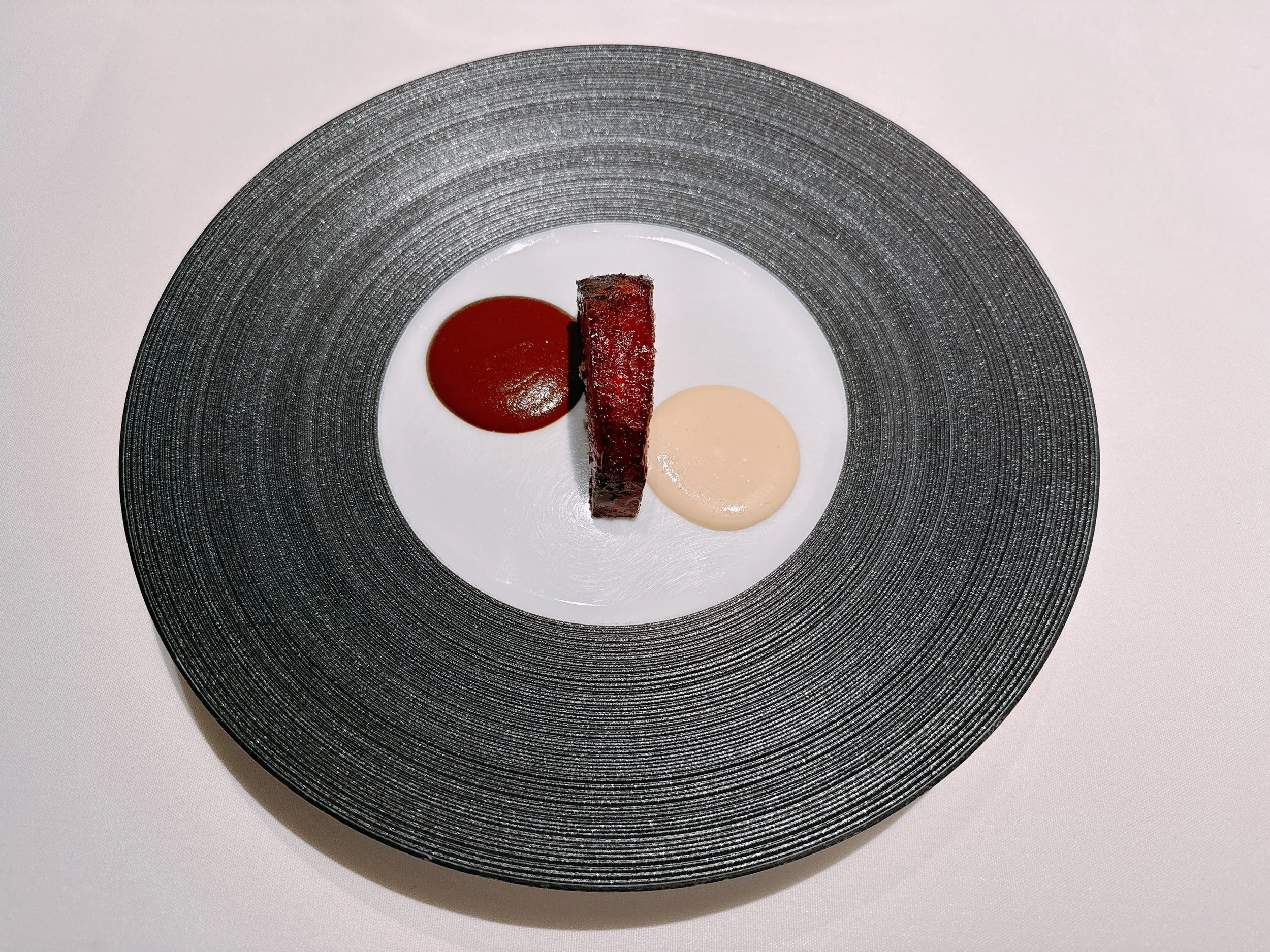 Sweet potato, white mole, black mole