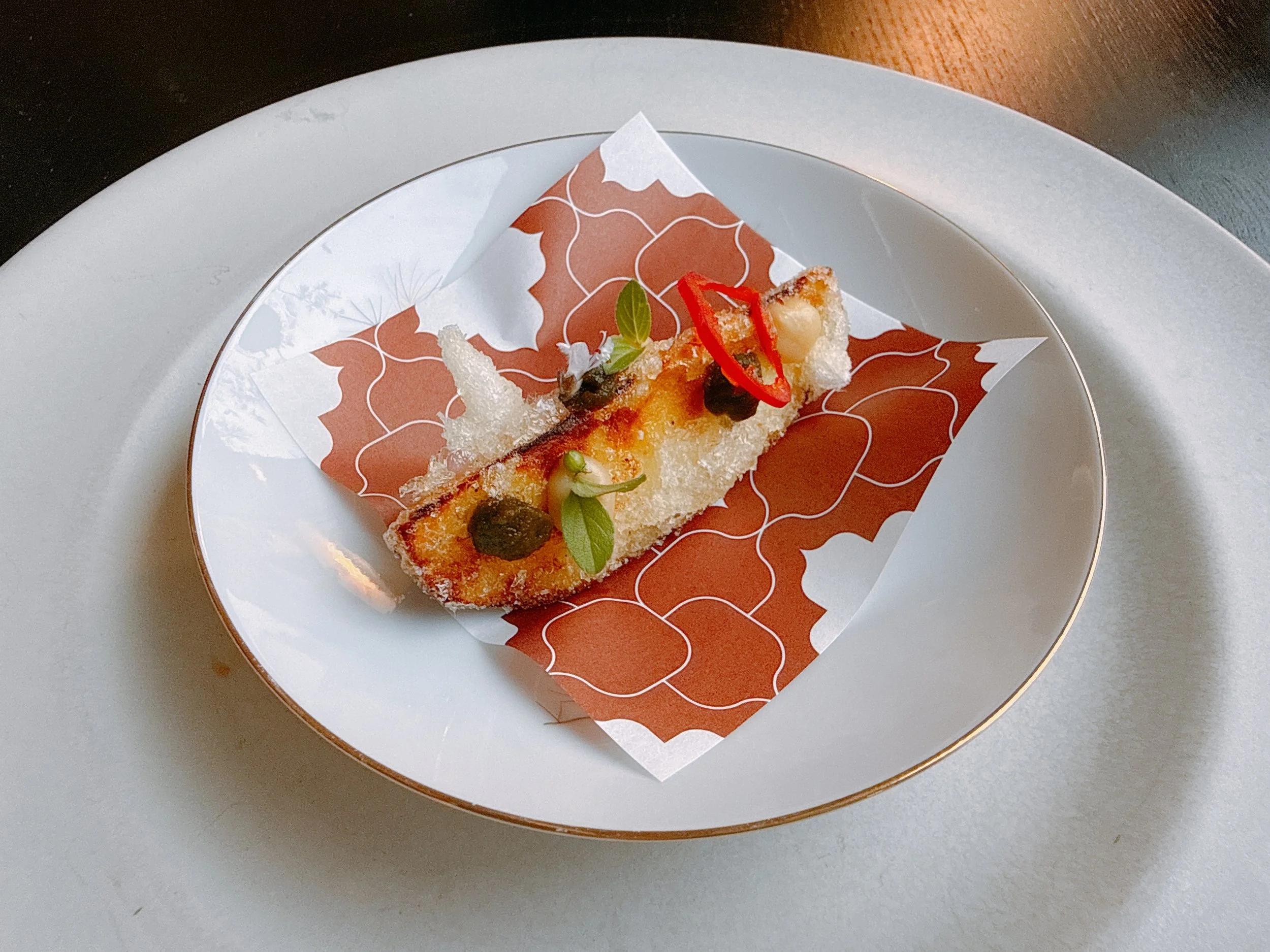 Sweet potato, pasilla, garlic