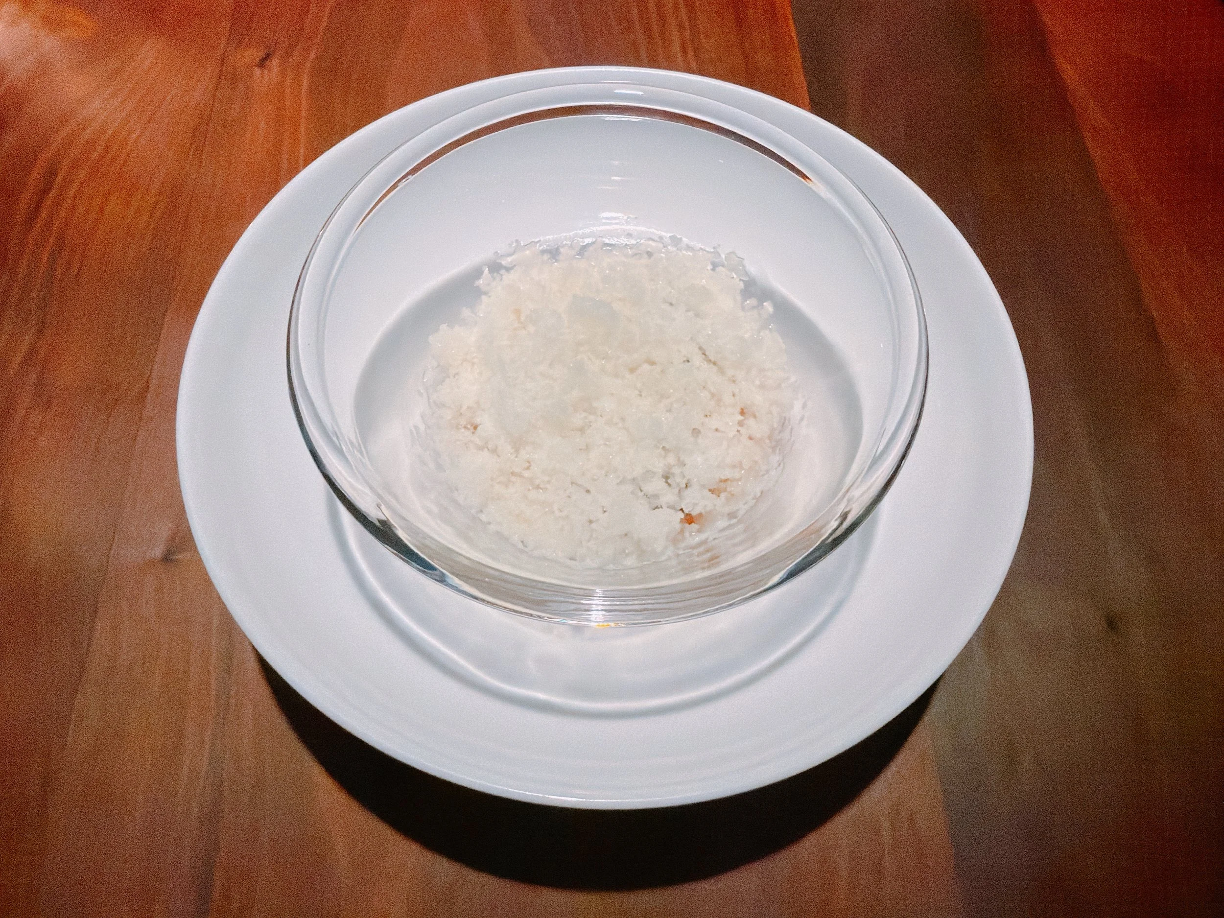 Milk, apricots, osmanthus tea