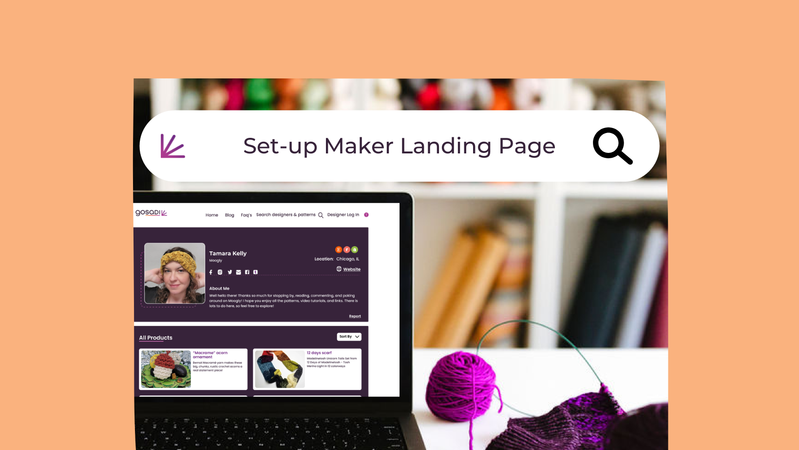 Set-up Maker Landing Page
