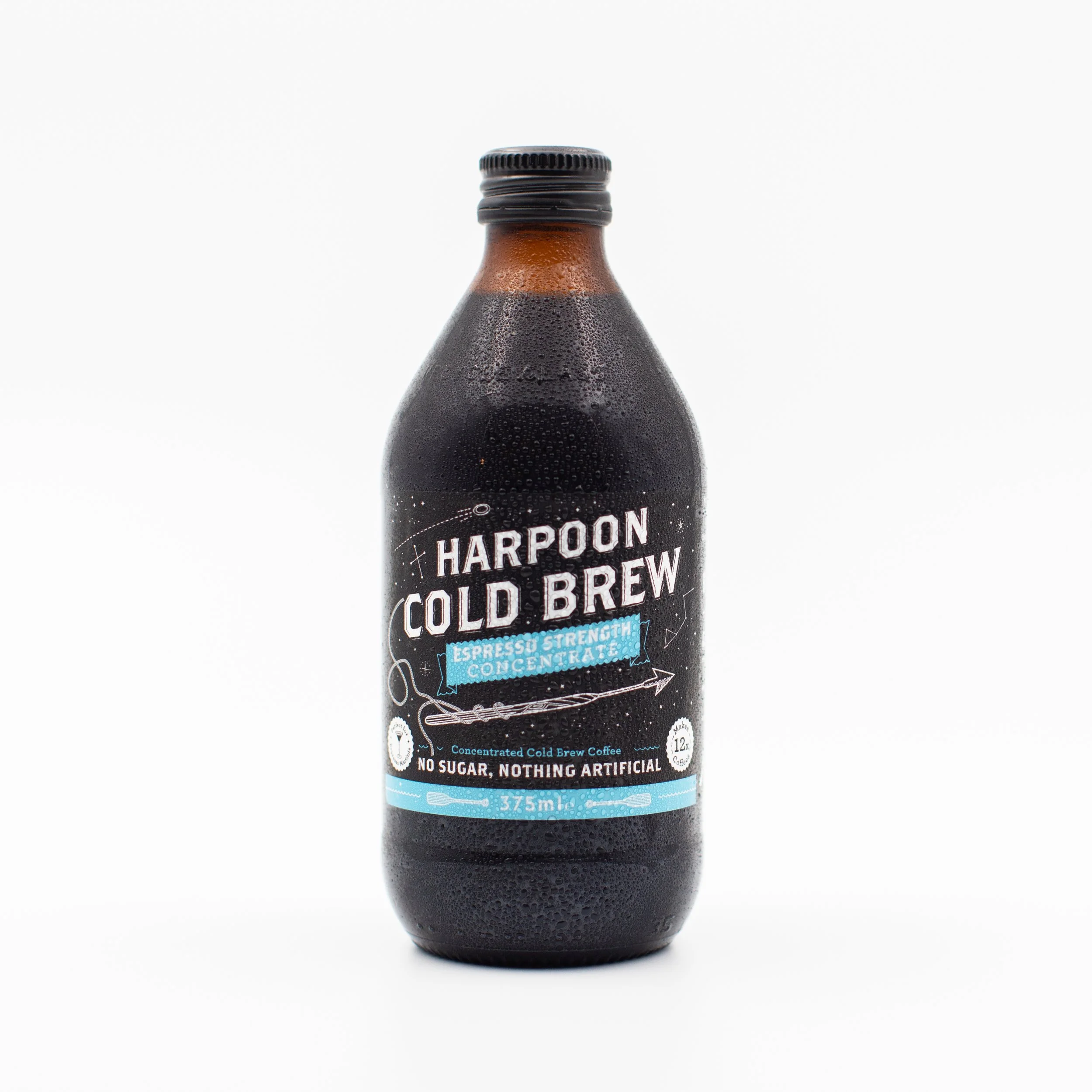 Harpoon Cold Brew Coffee Concentrate — Quick Brown Fox Coffee Liqueur