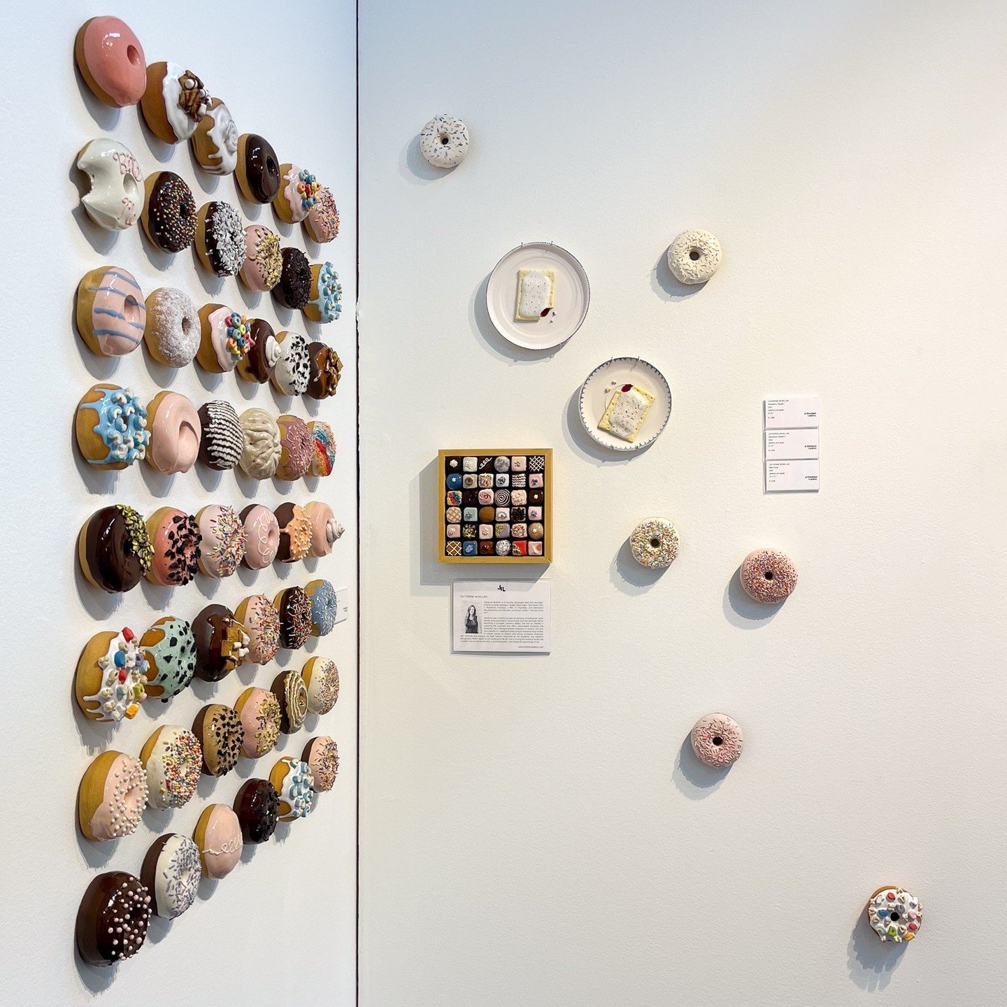 Some highlights of Catherine McMillan's ceramic treats from our booth at the 2024 San Francisco Art Fair!⁠
⁠
We can&rsquo;t wait to show you what we have planned for Seattle Art Fair! ;)
