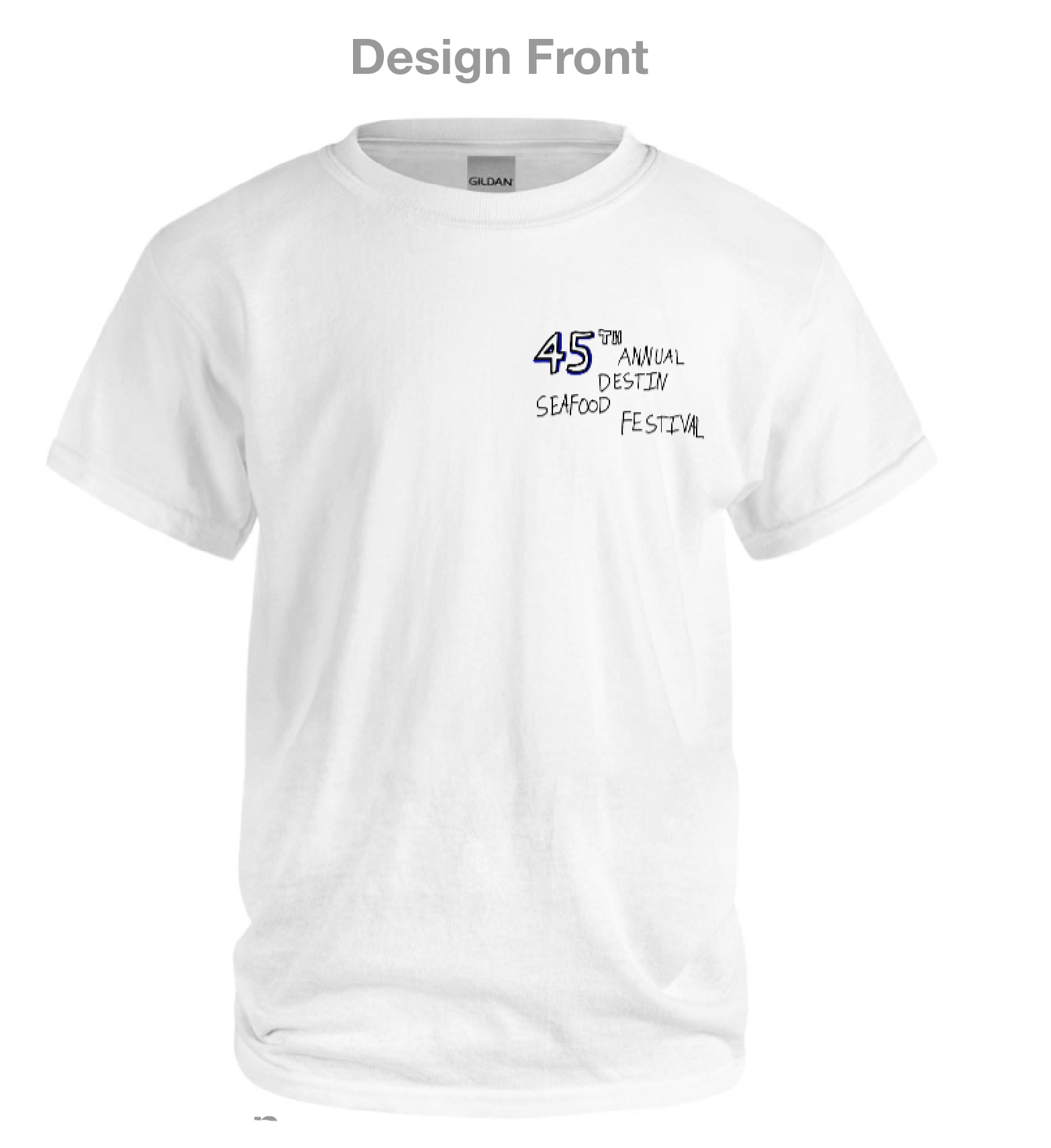 Destin Seafood Festival T-shirt Youth 2023 — Destin Seafood Festival
