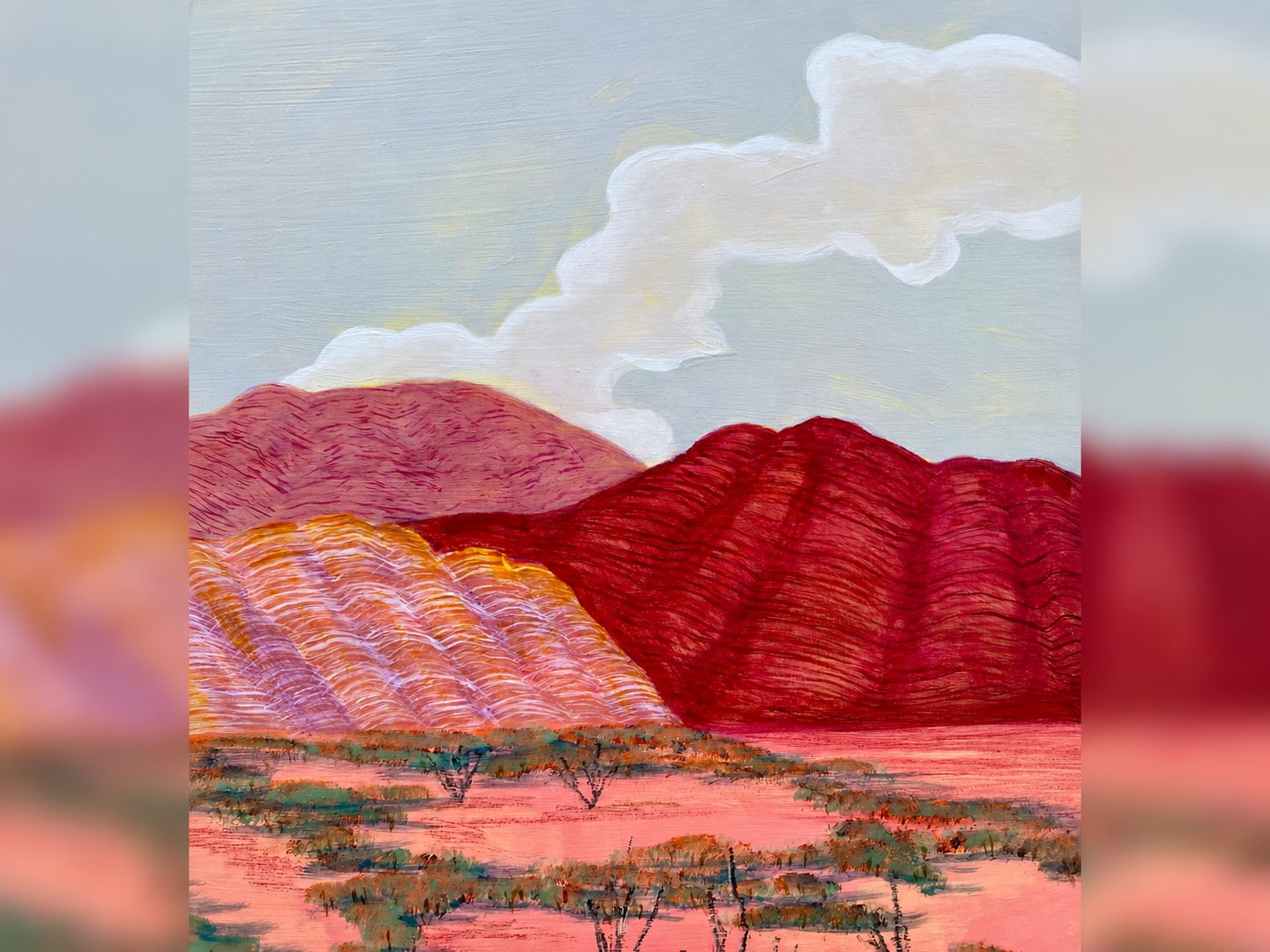 Textured Desert Landscape Painting with Blurred Edges.png
