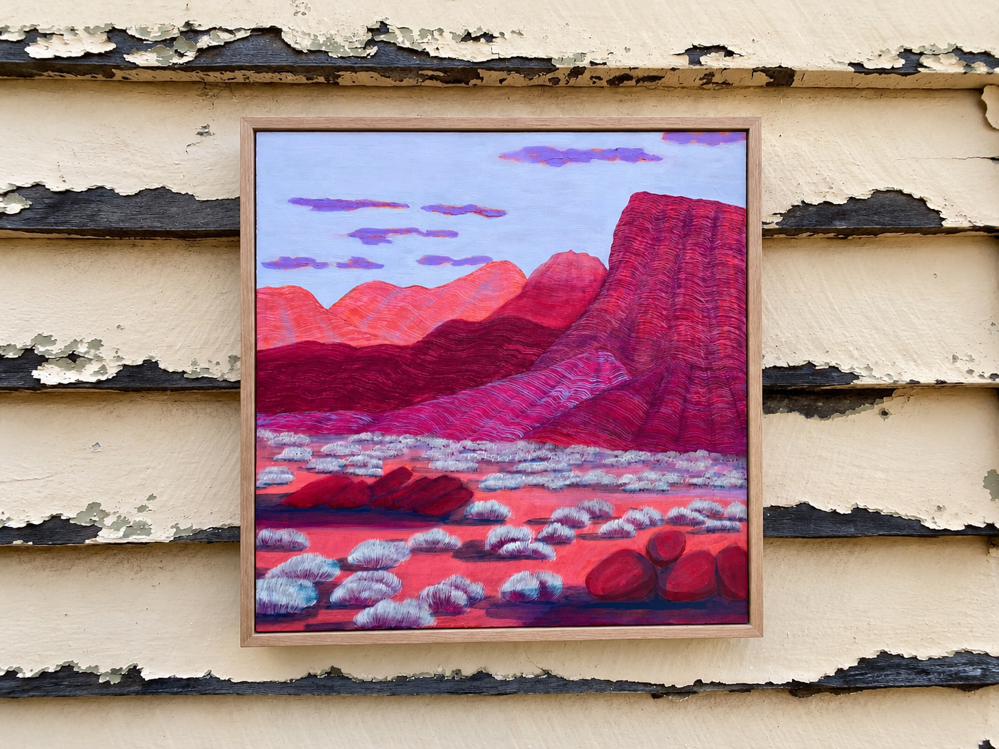 Framed Desert Landscape on Weathered Siding.png