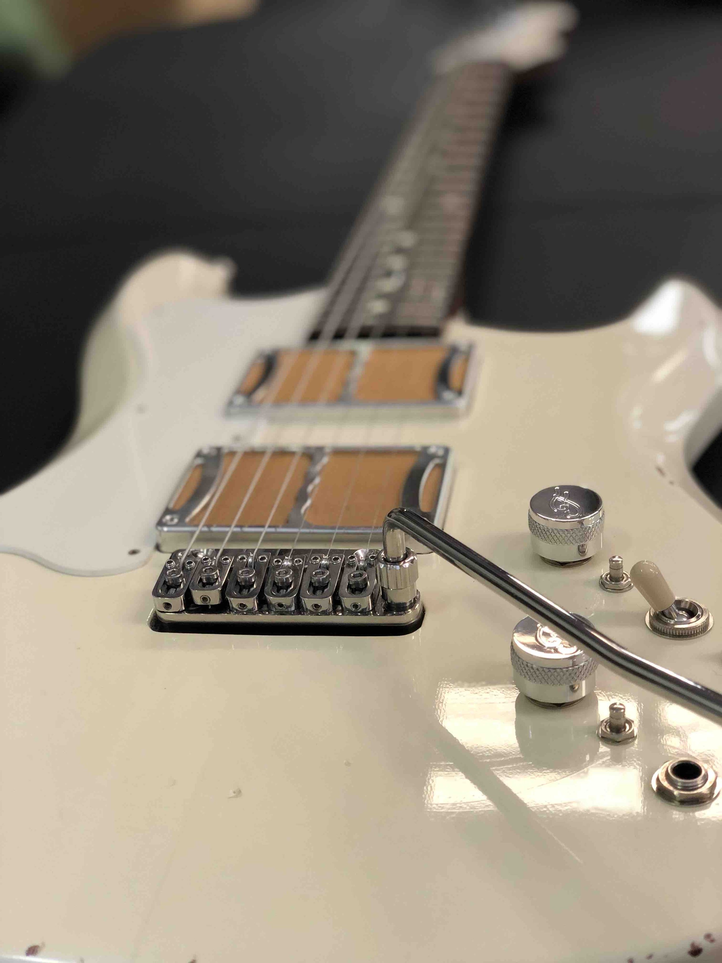 White Fiam Mirari Guitar