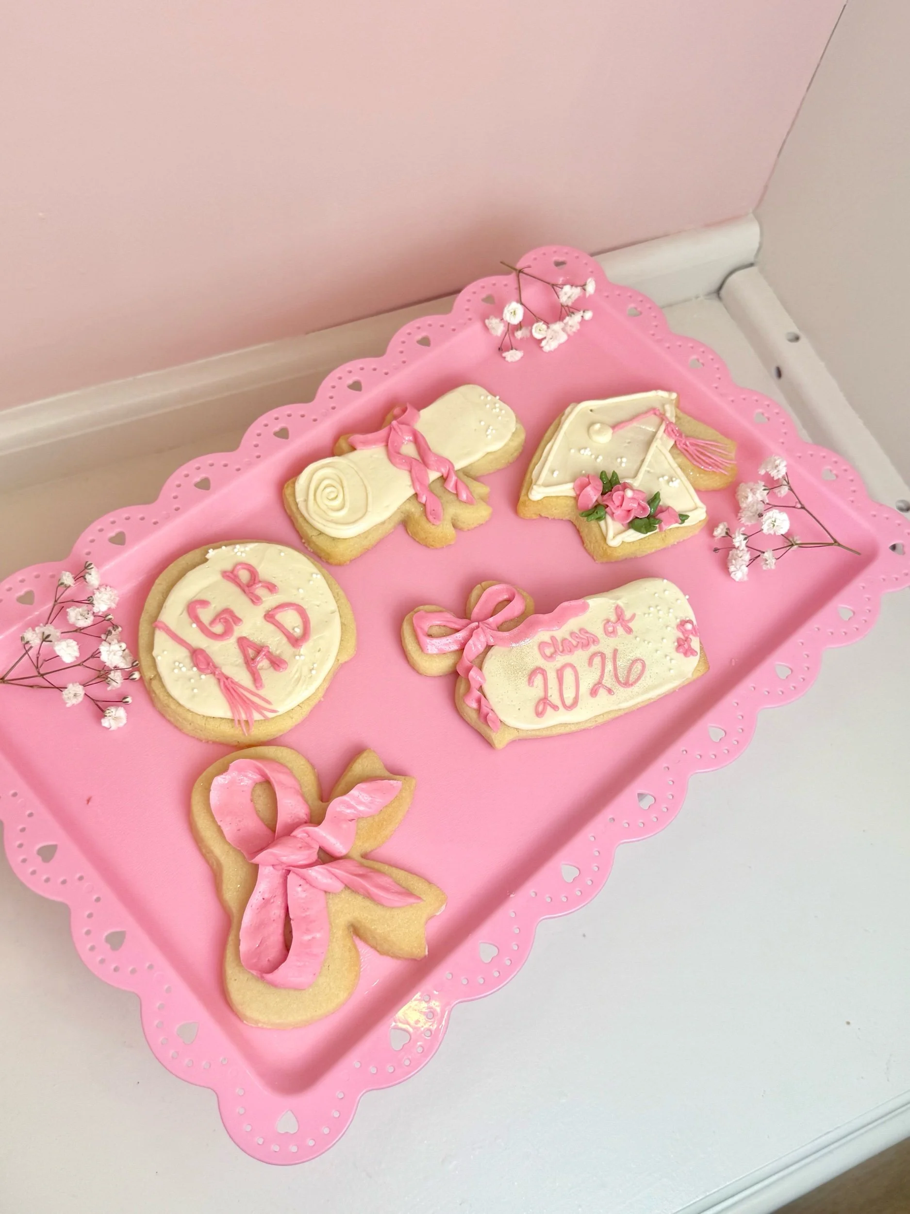 Graduation Sugar cookies
