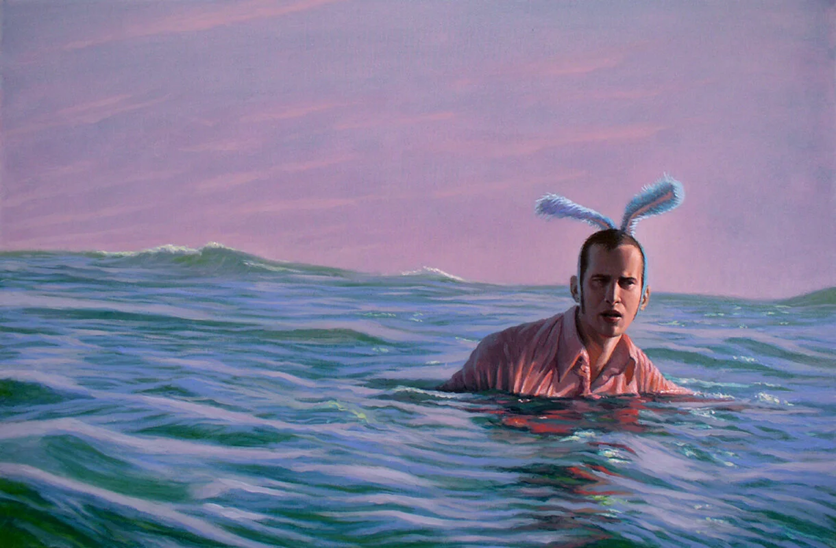 Adrift, oil on canvas, 24" x 36" 