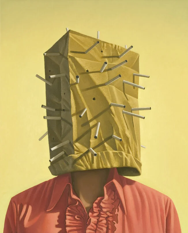 Totem, oil on canvas, 60" x 42" 