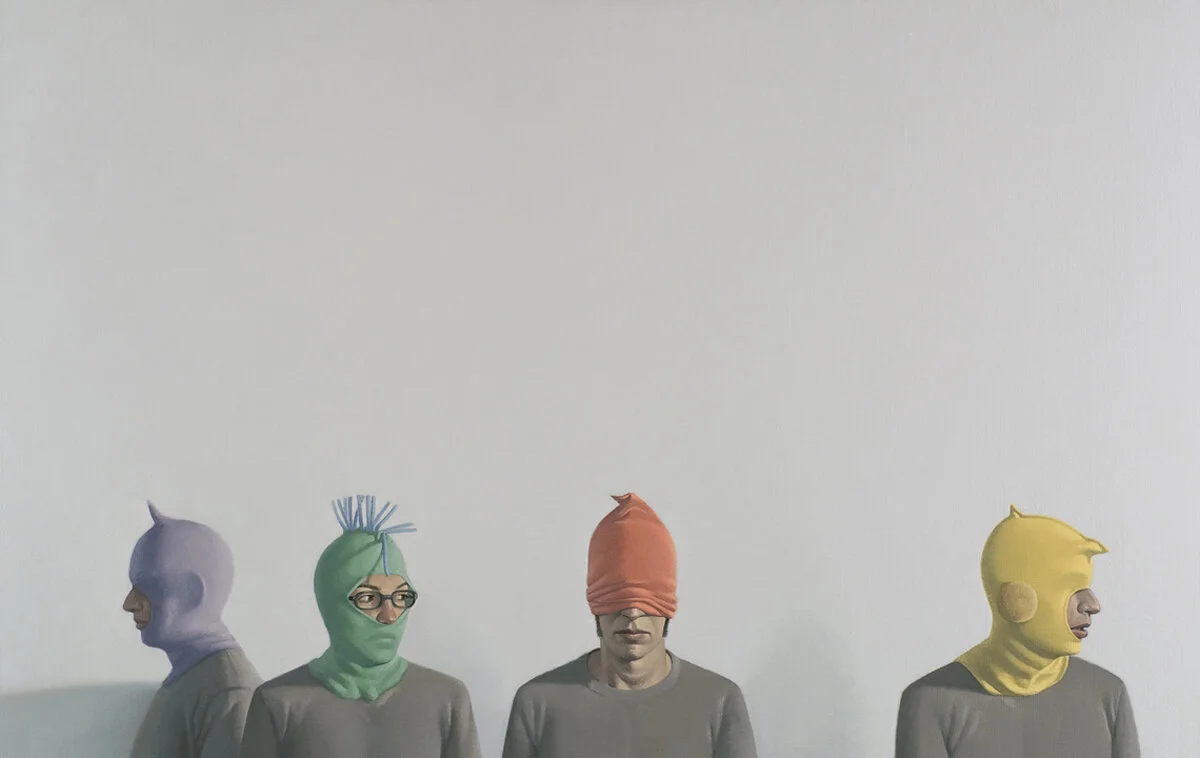 Room, oil on canvas, 44" x 70" 