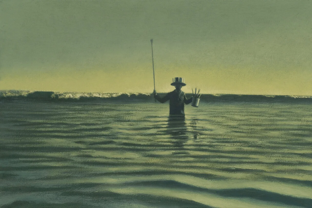 Return, oil on canvas, 24" x 36" 