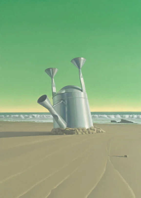 Site, oil on canvas, 70" x 50" 